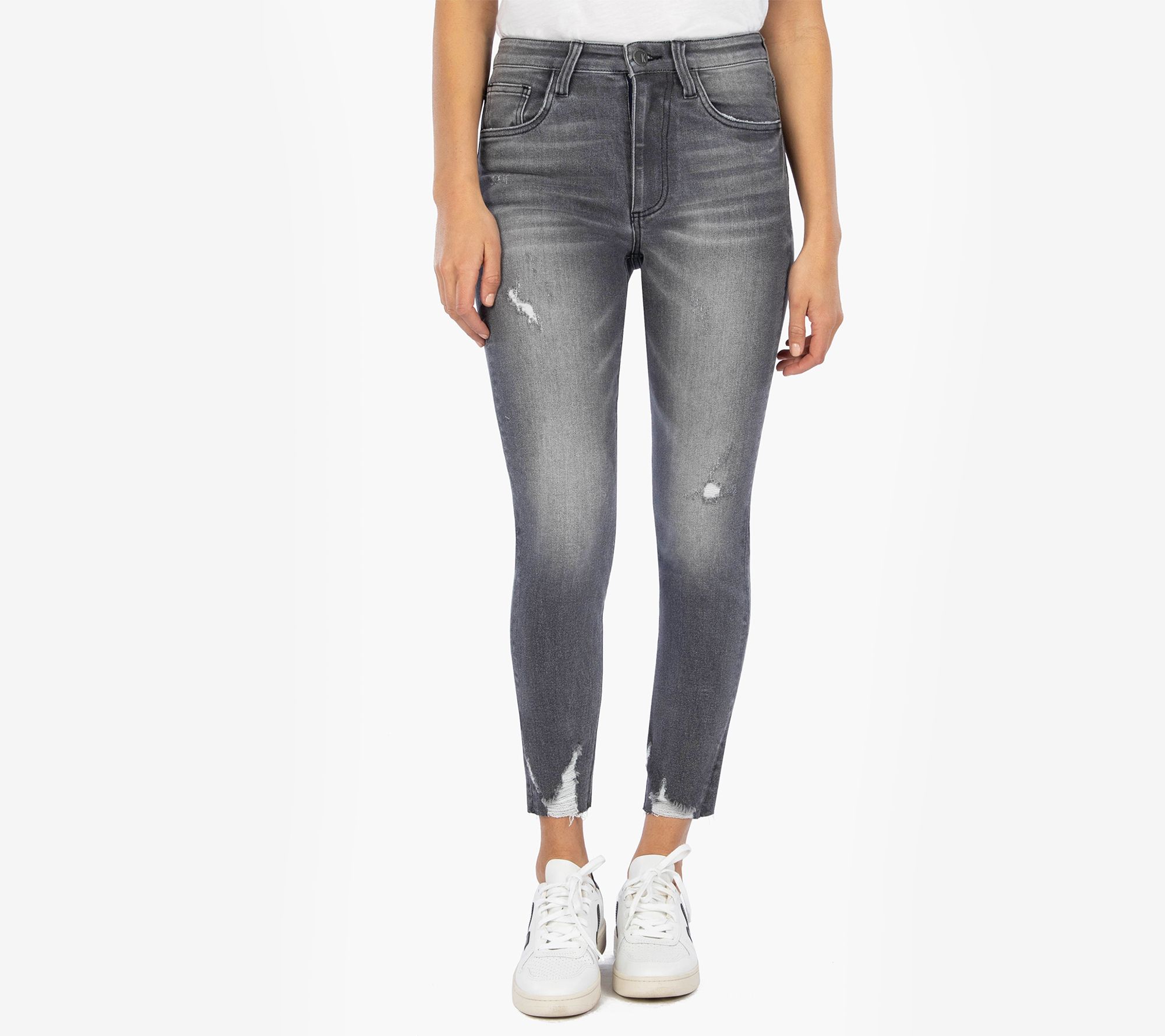 kut from the kloth connie skinny ankle jeans
