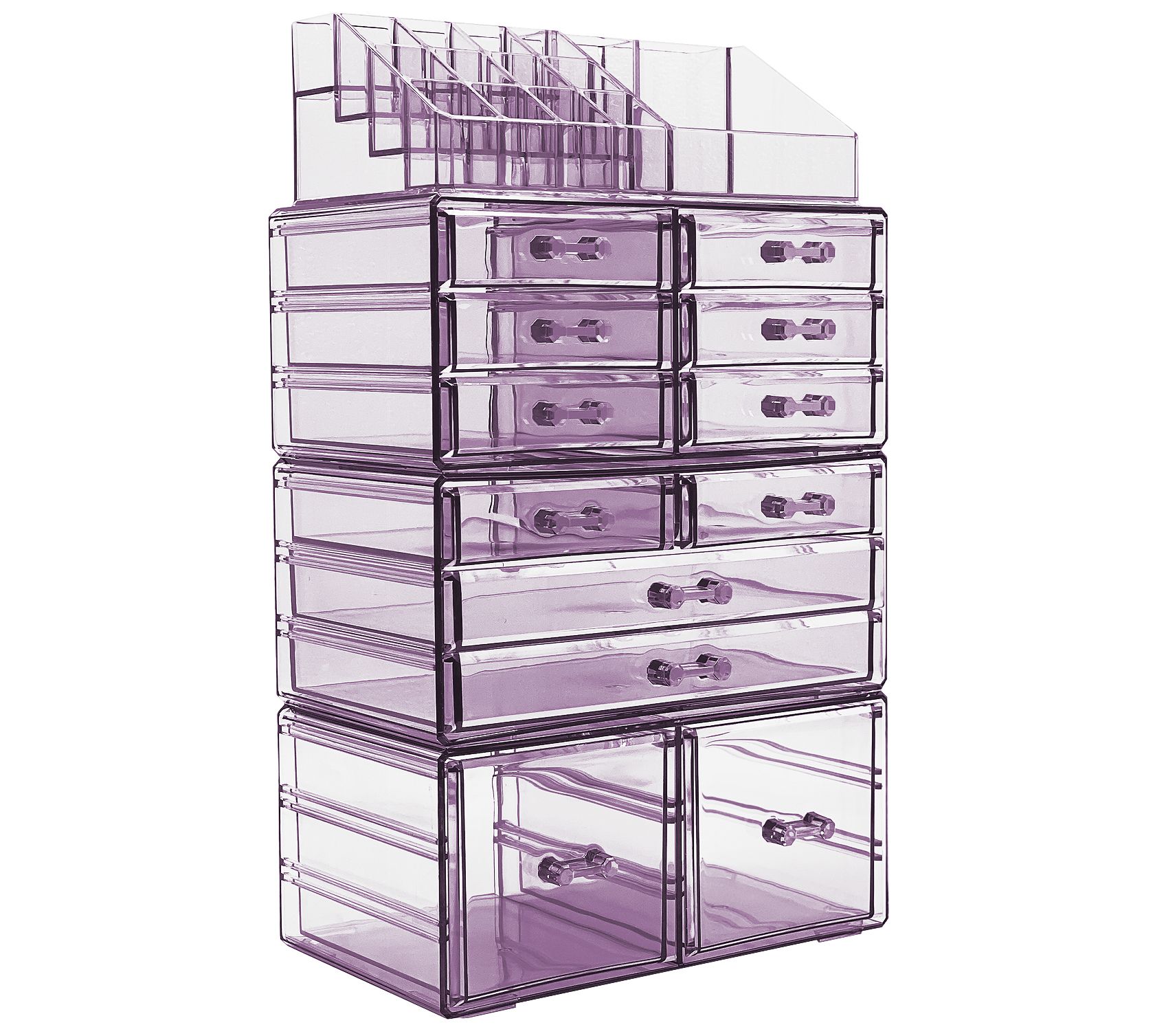 Sorbus Makeup and Jewelry 12-Drawer Display Case Organizer