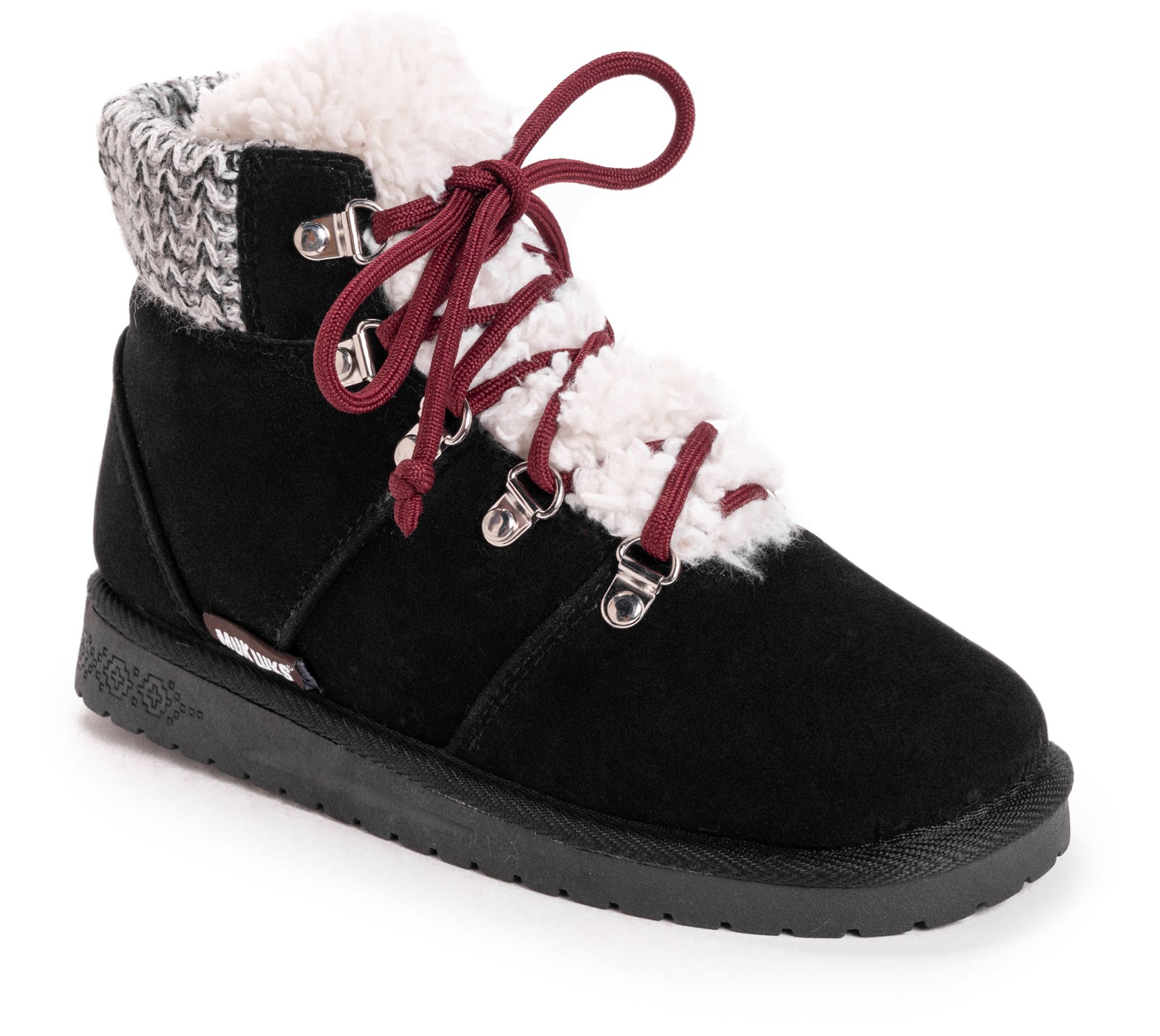 muk luks women's lace up hiker rocky boots