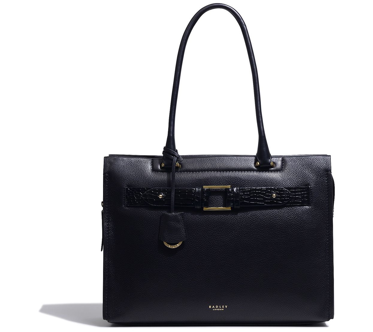 radley london large zip top shoulder bag