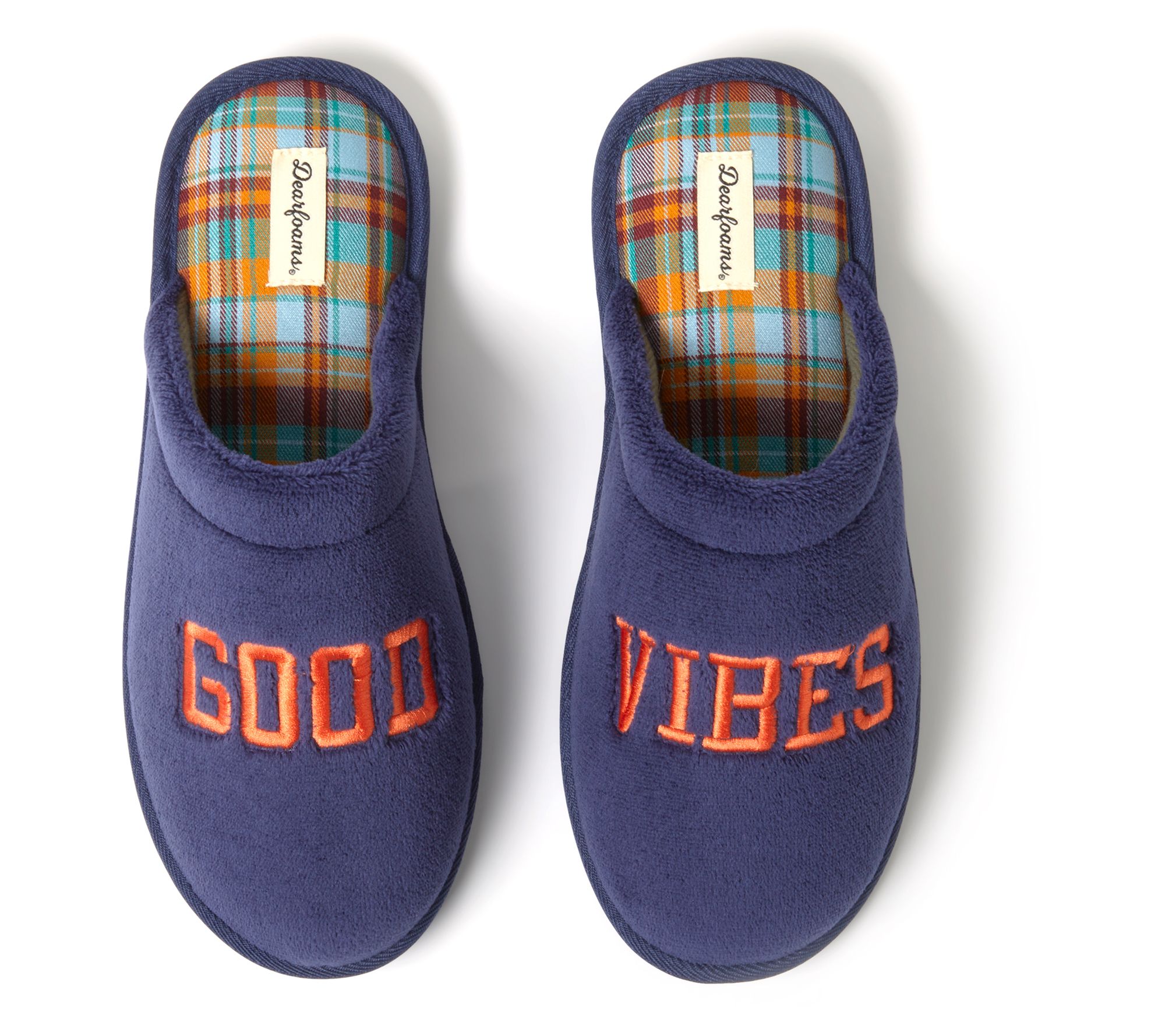 Dearfoams Men's Dad Novelty Scuff Slipper