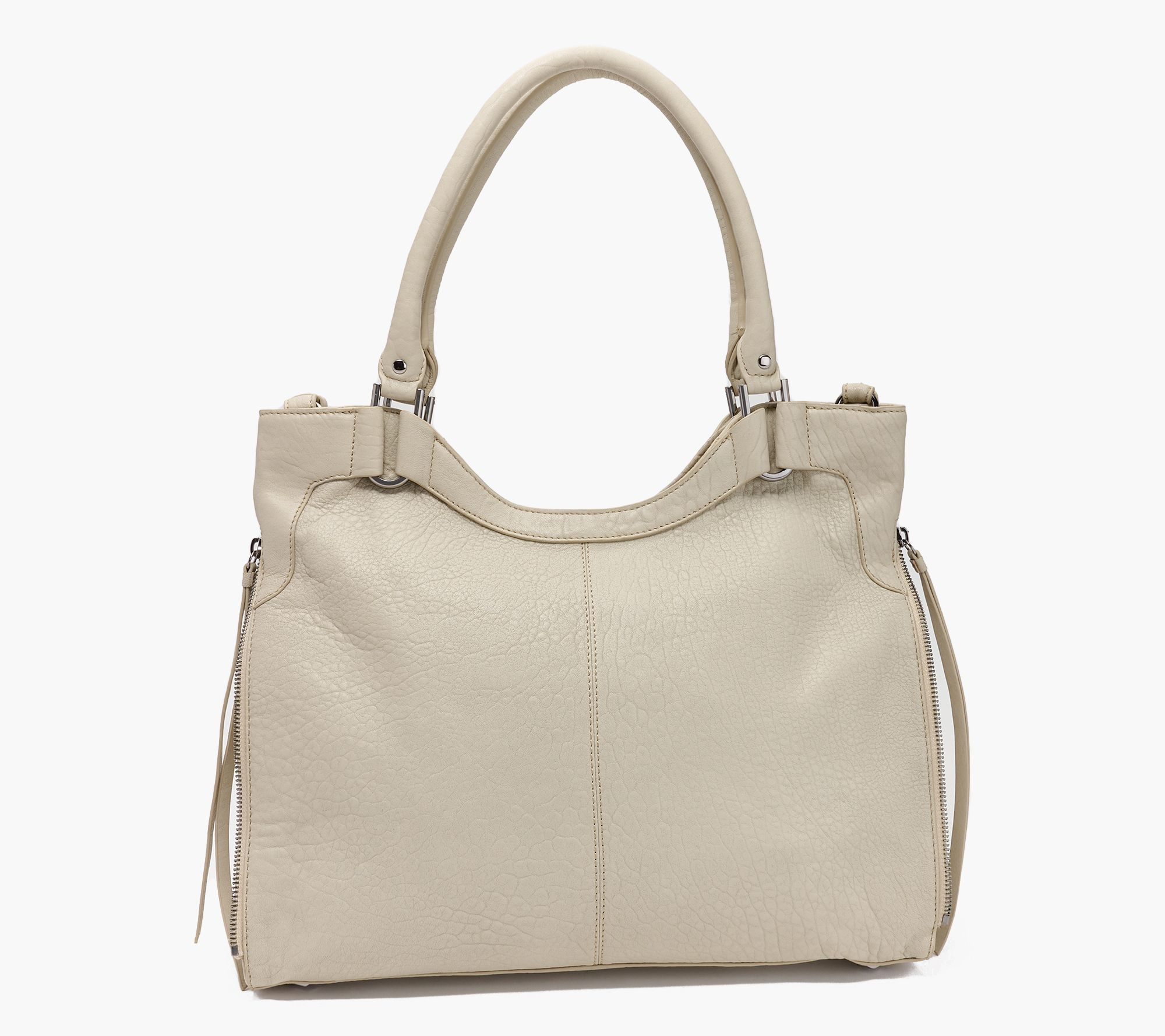 Vince Camuto Puffy Weave Leather Tote - Miki 