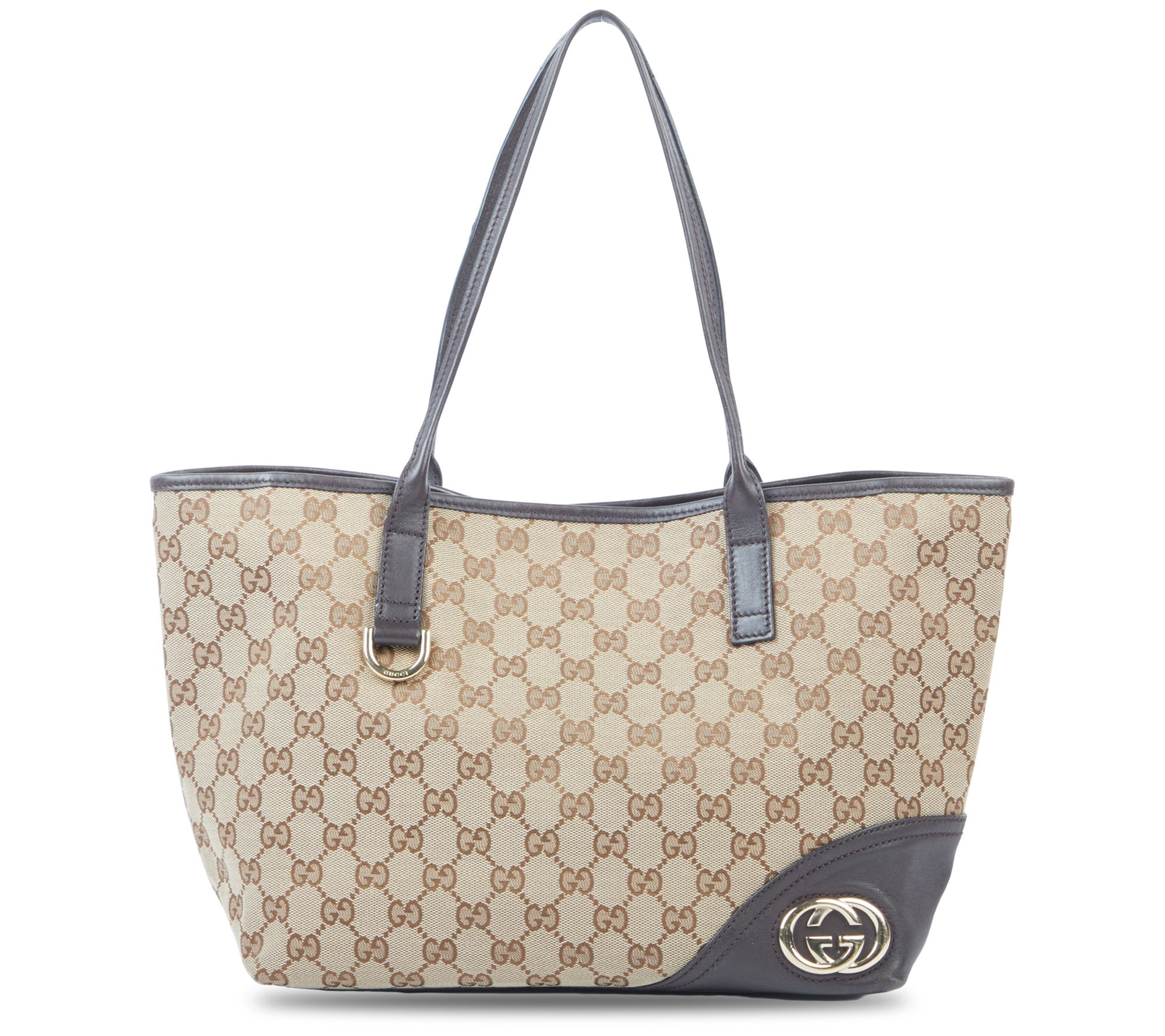 Gucci Large Britt GG Canvas Tote Bag Women