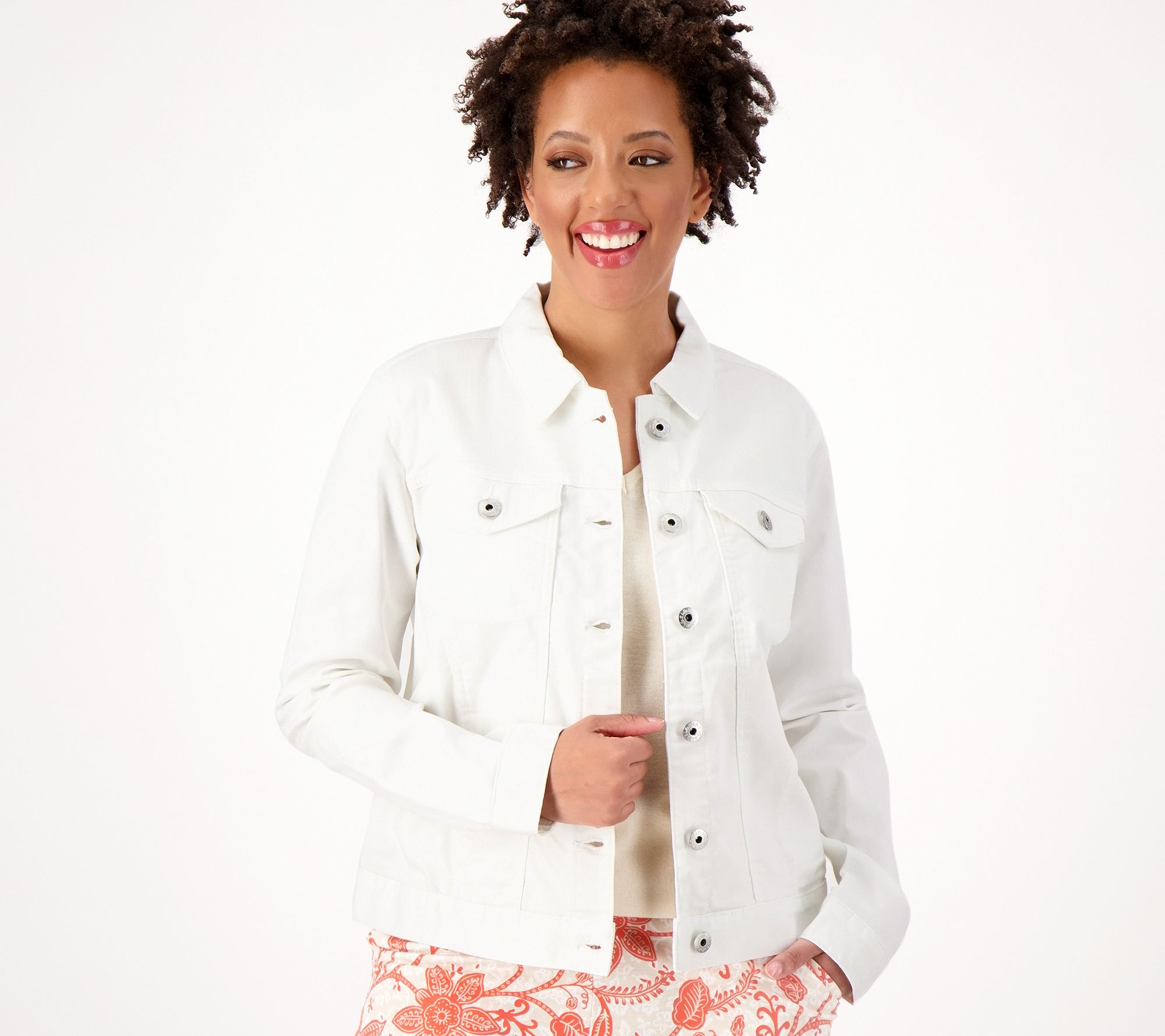 "As Is" Belle by Kim Gravel Classic Jean Jacket