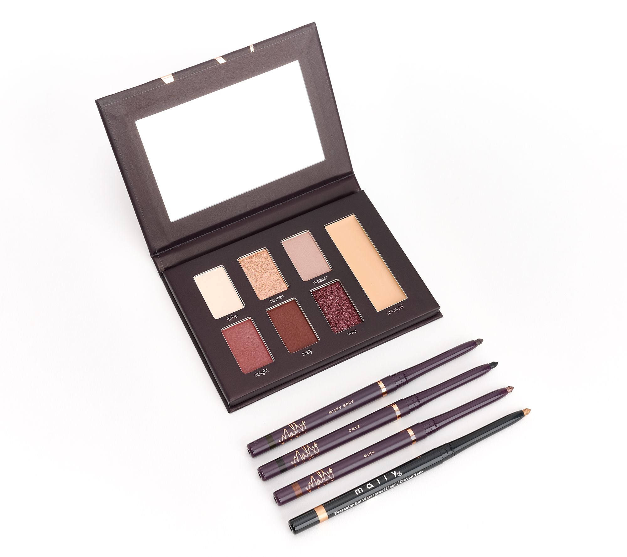 NEW! NakedS 12-Color MATTE Eye Shadow Palette (B) w/ Brush - FREE US  SHIPPING