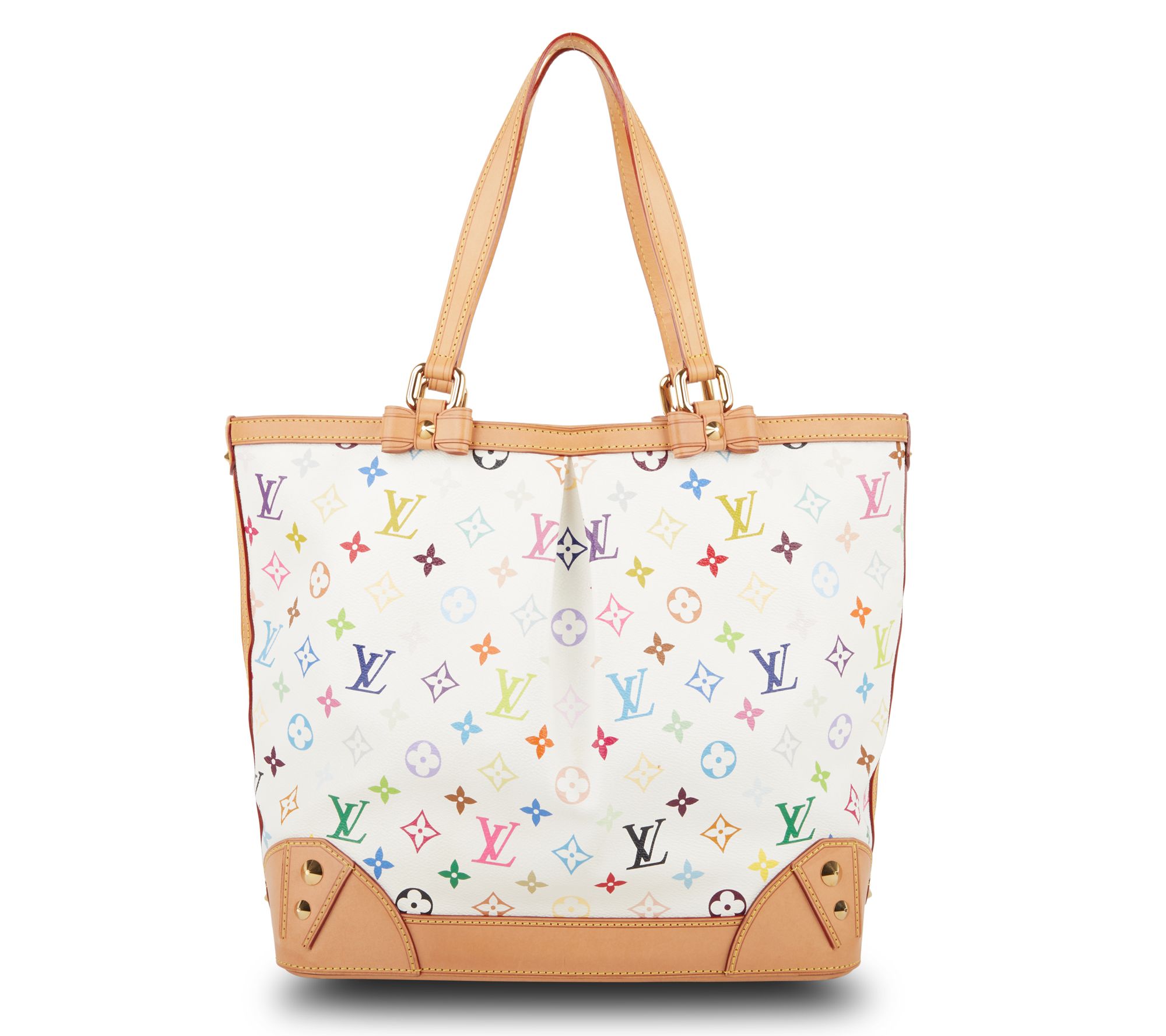 Louis Vuitton Pre-owned Women's Fabric Bag Accessory - White - One Size