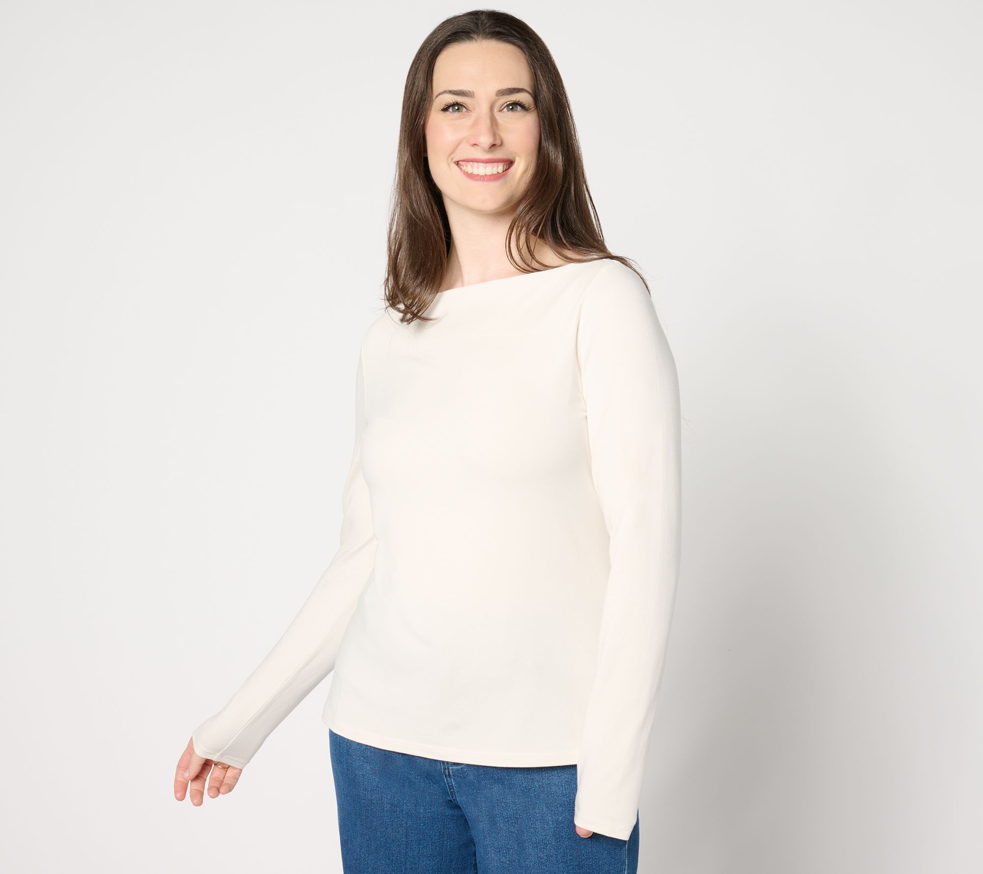 Me by Jennie Garth Lynn Knit Long Sleeve Top