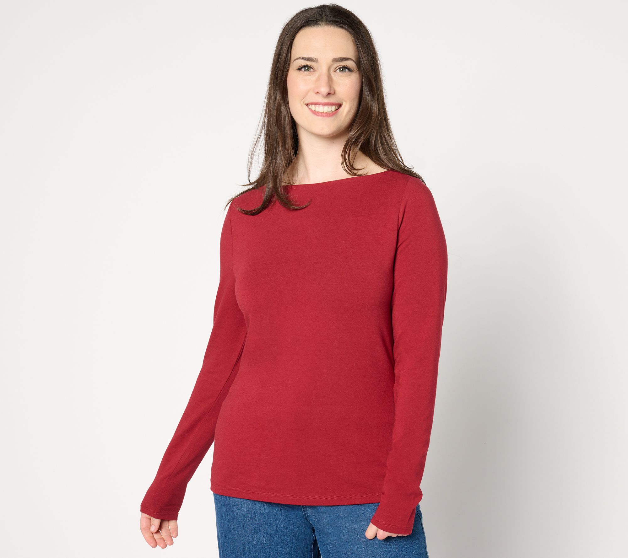 Me by Jennie Garth Lynn Knit Long Sleeve Top