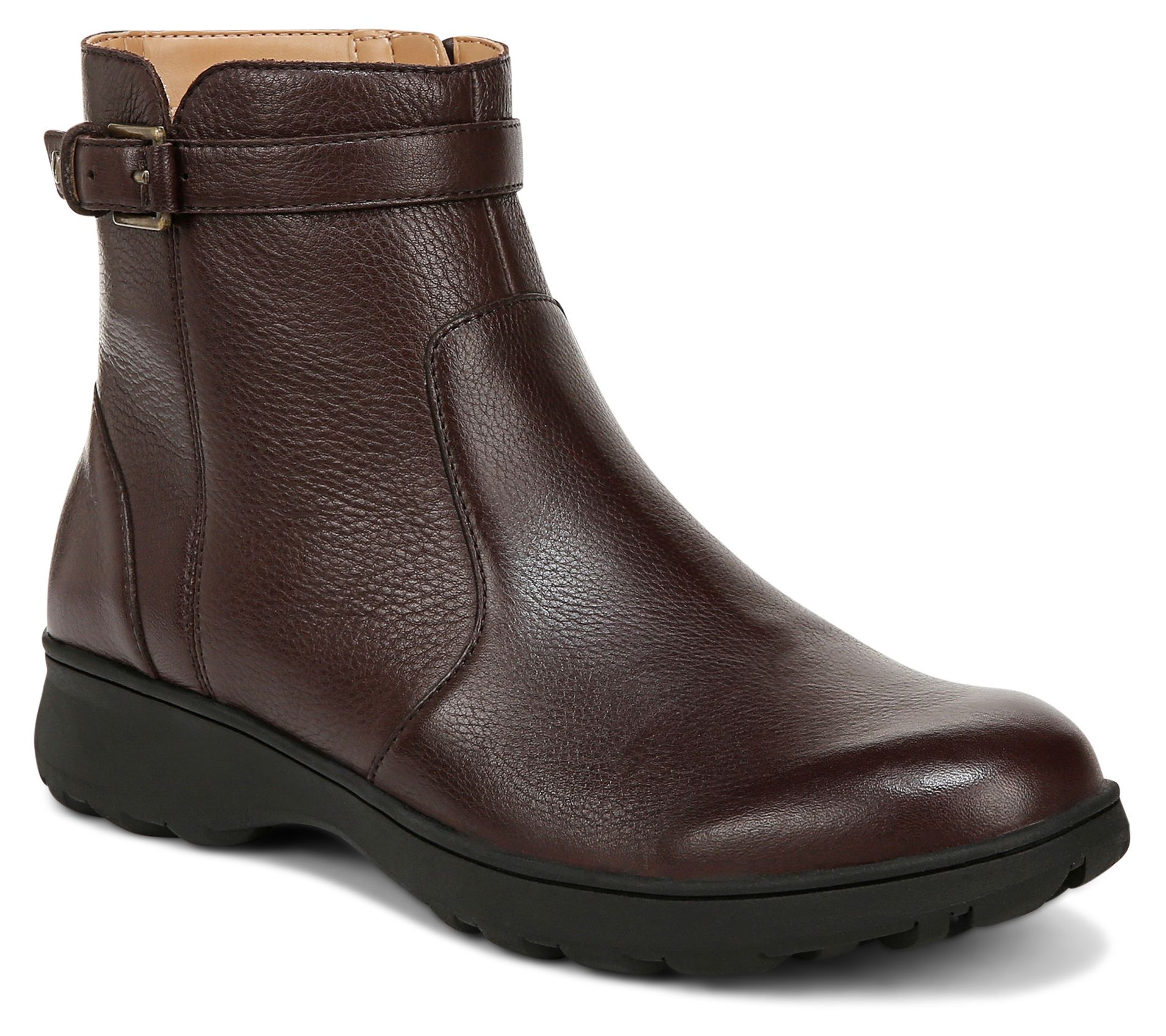 Vionic Waterproof Leather Ankle Boots - Redding