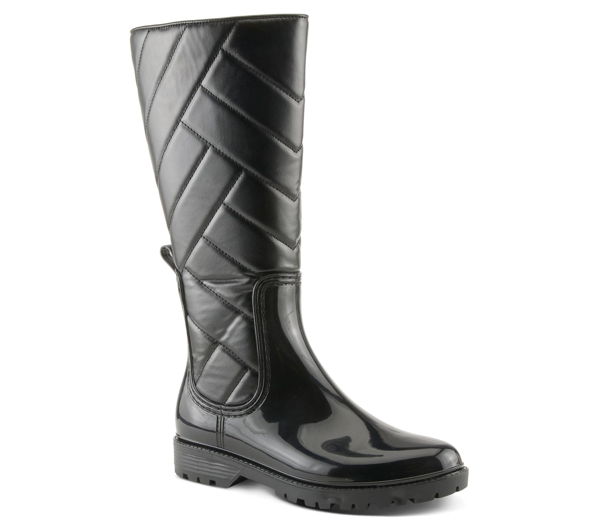 Spring Step Waterproof Tall Shaft Rain Boots Maiza QVC