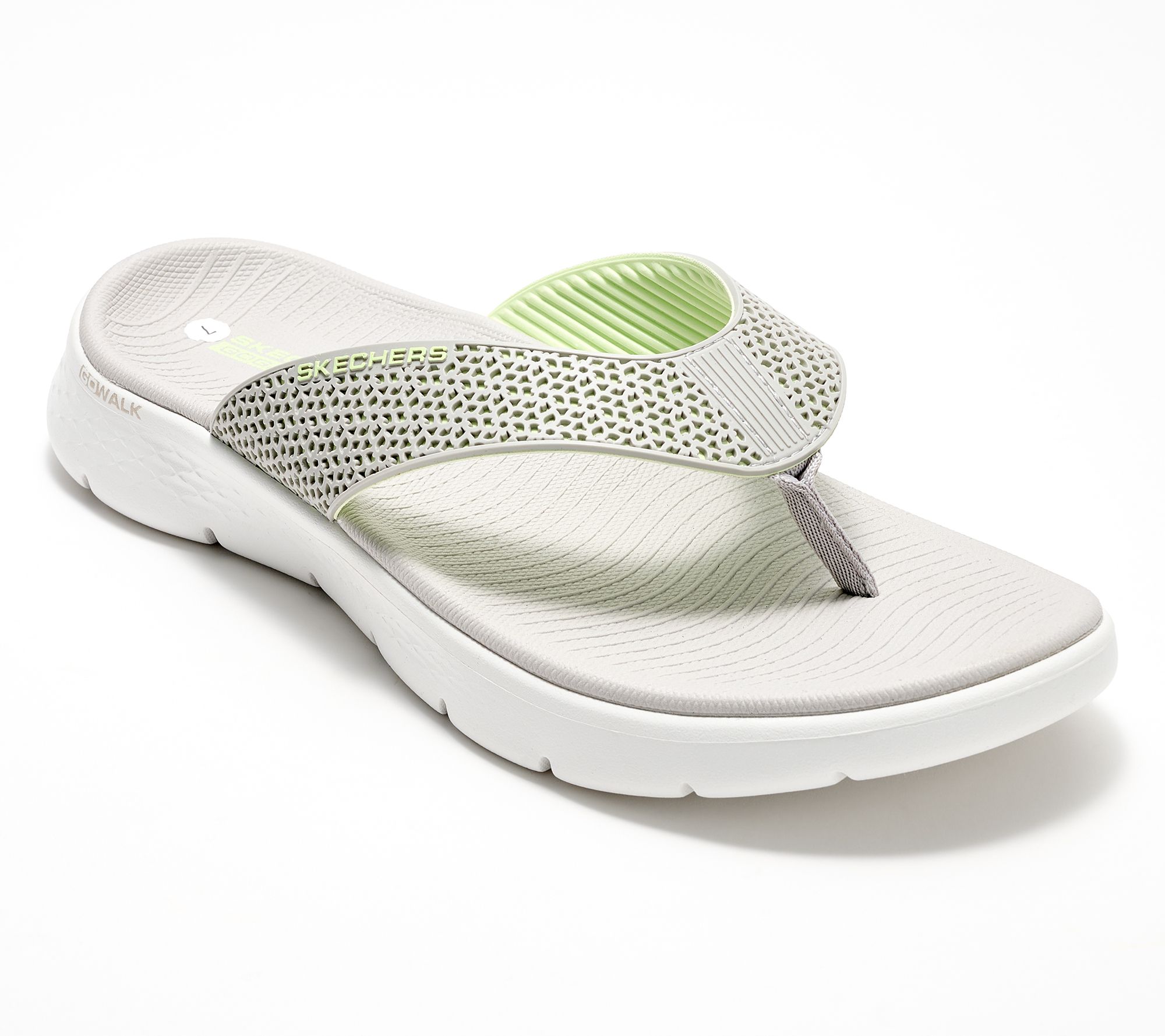 "As Is" Skechers GO WALK Flex Thong Sandals- Eve