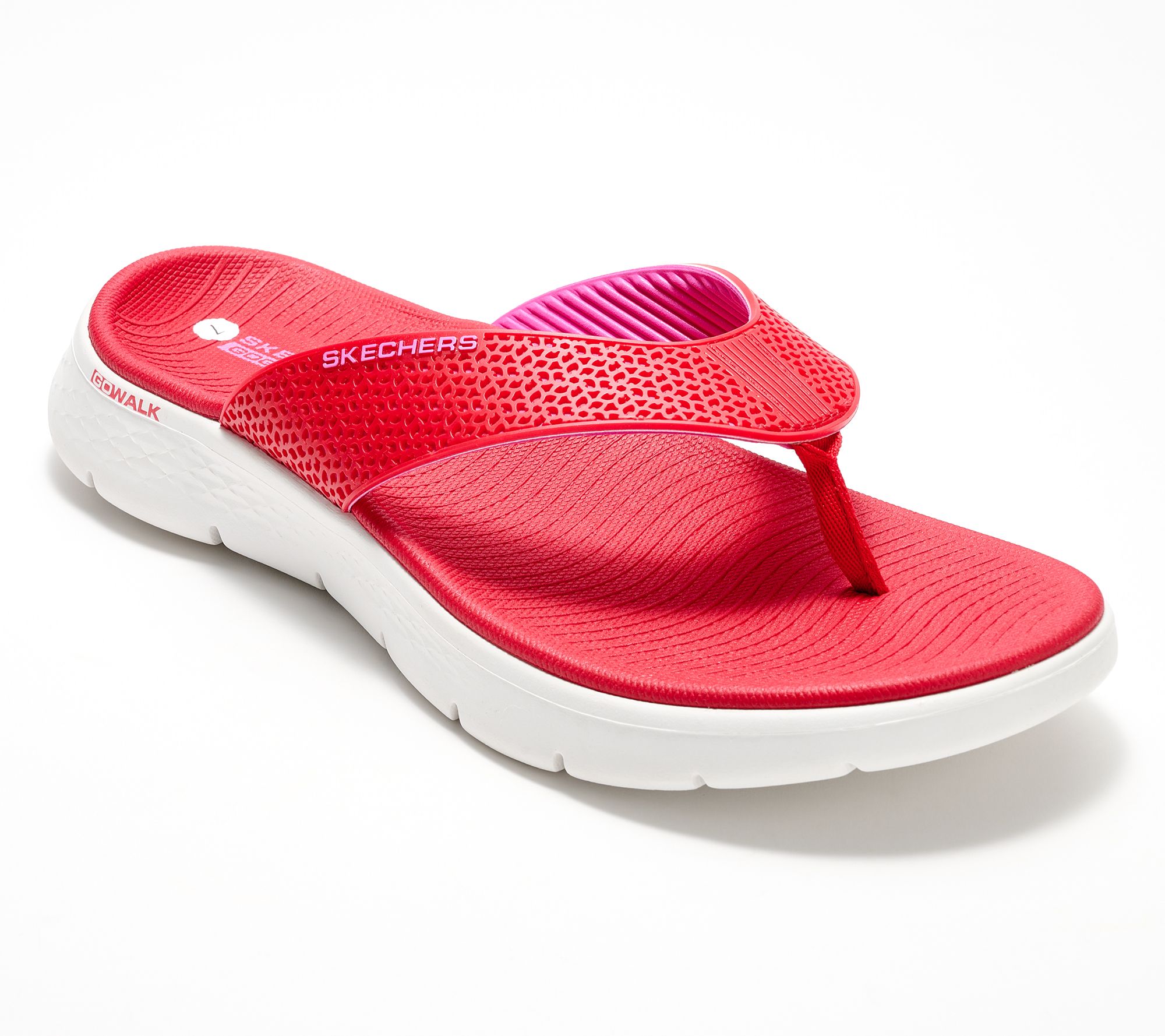"As Is" Skechers GO WALK Flex Thong Sandals- Eve