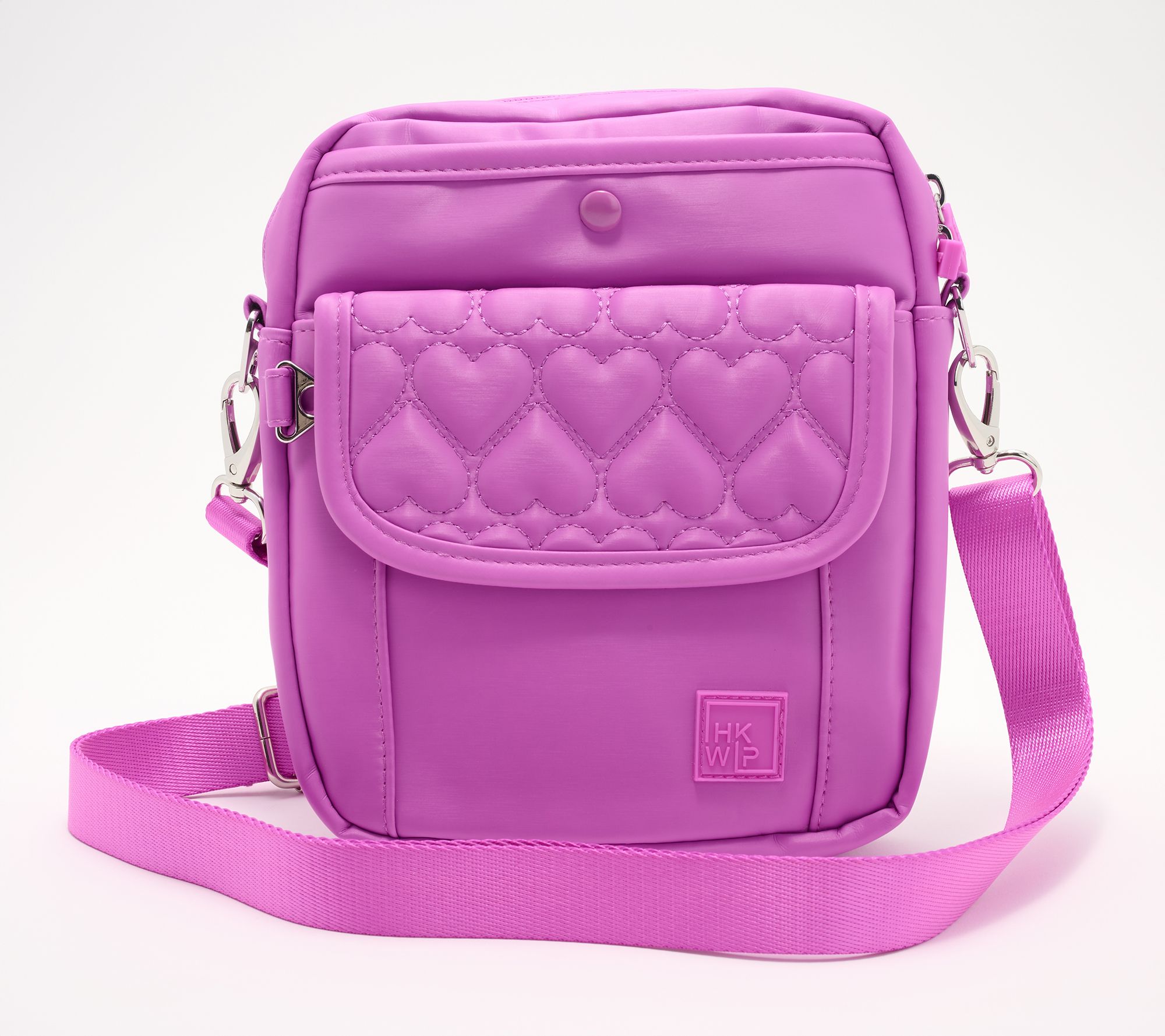"As Is" IHKWIP More Love Heart Quilted Crossbody