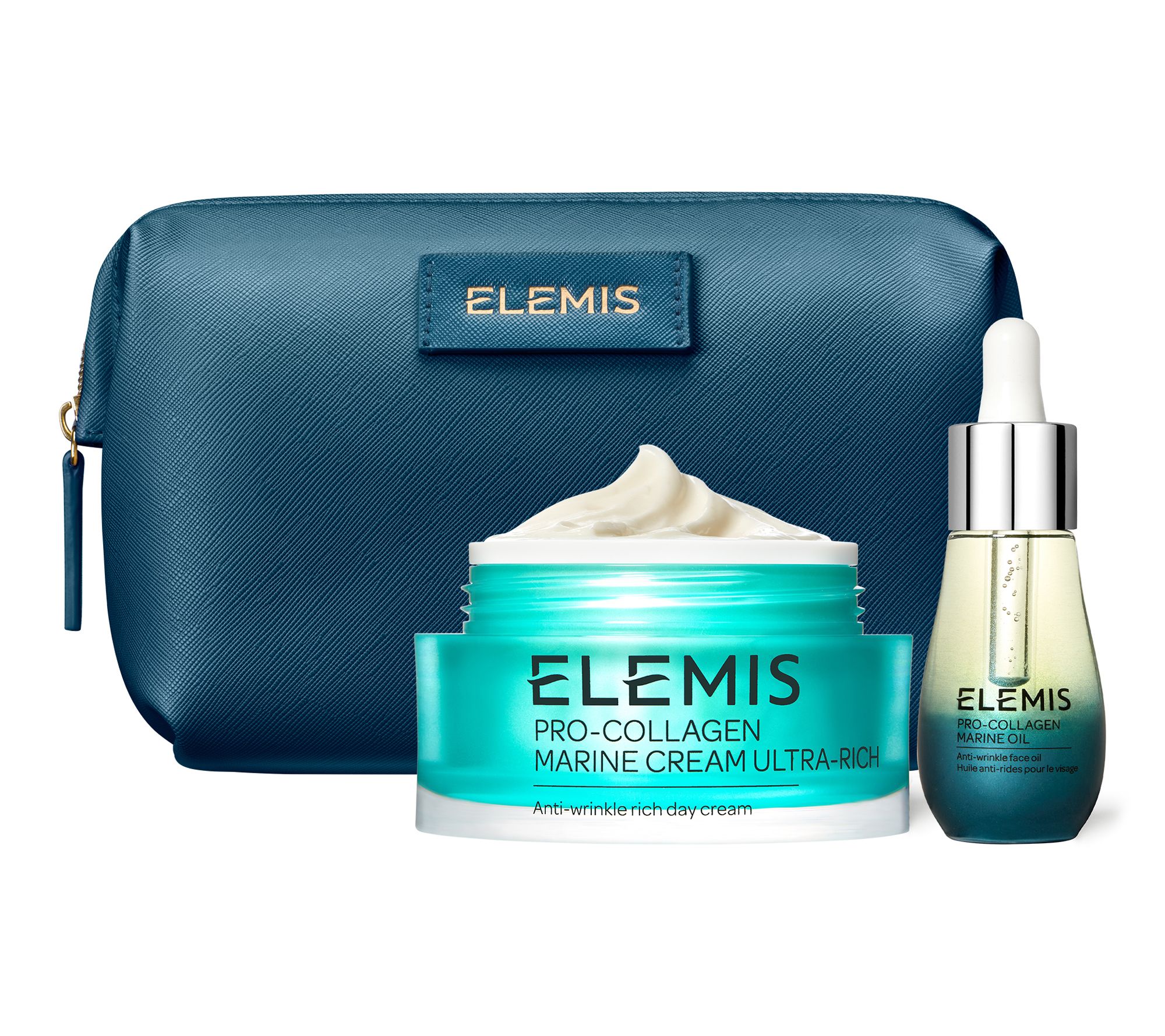ELEMIS Pro-Collagen Marine Cream Ultra-Rich & Facial Oil 2pc