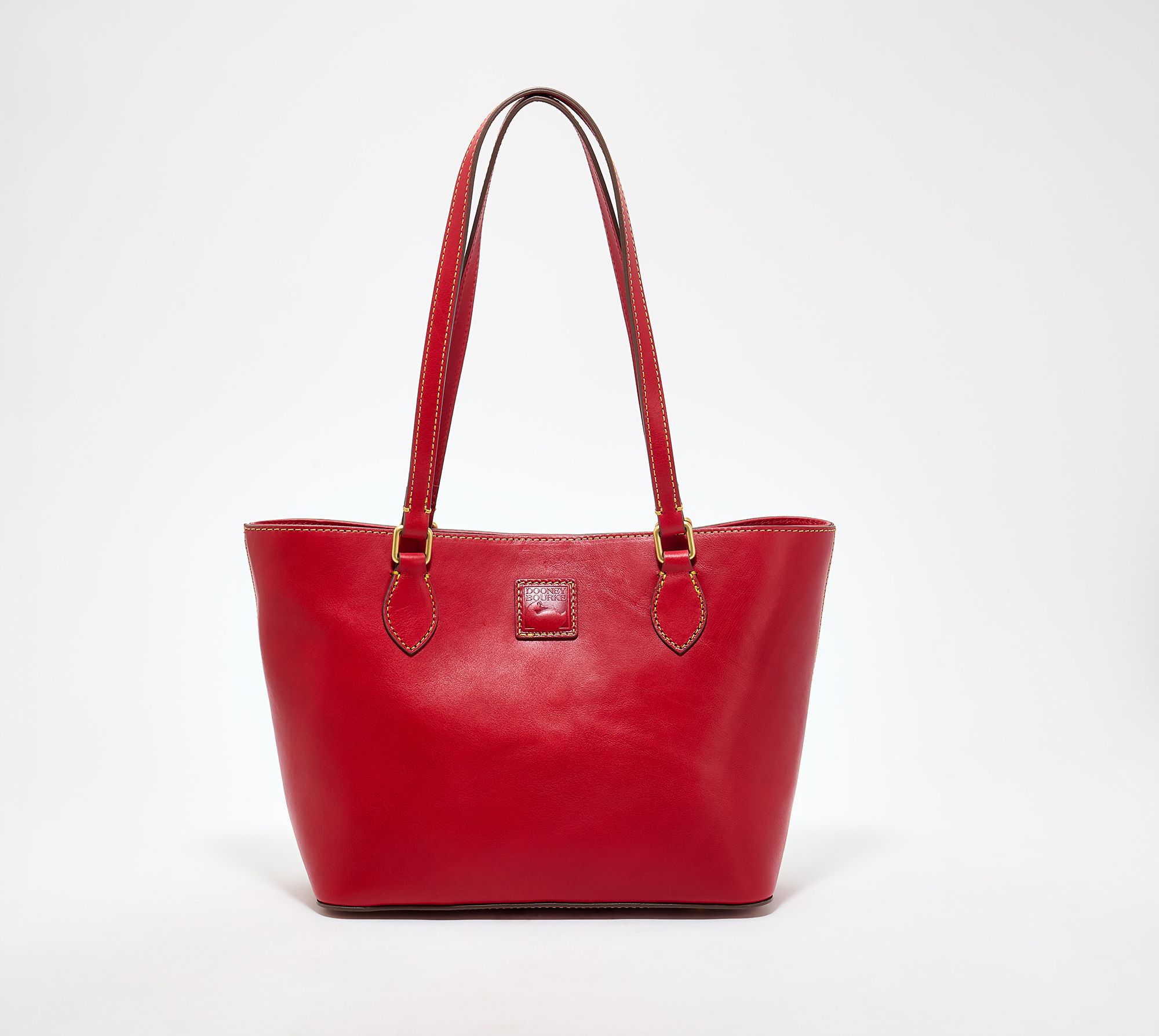 FOXEY レザー　バスケット Dooney & Bourke Florentine Leather Small Jessie Tote - QVC.com