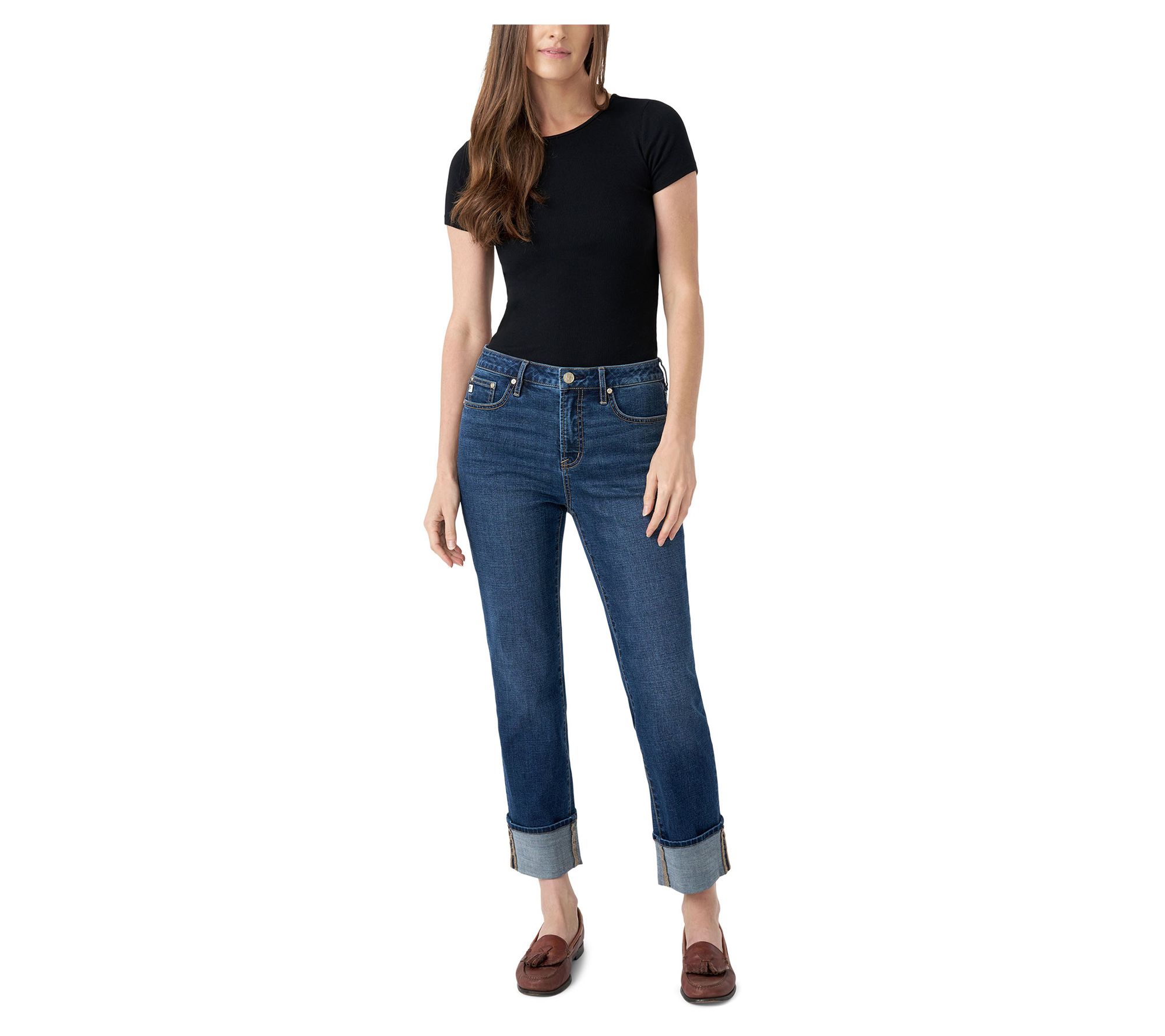Seven7 Vintage Straight Cuff Jean