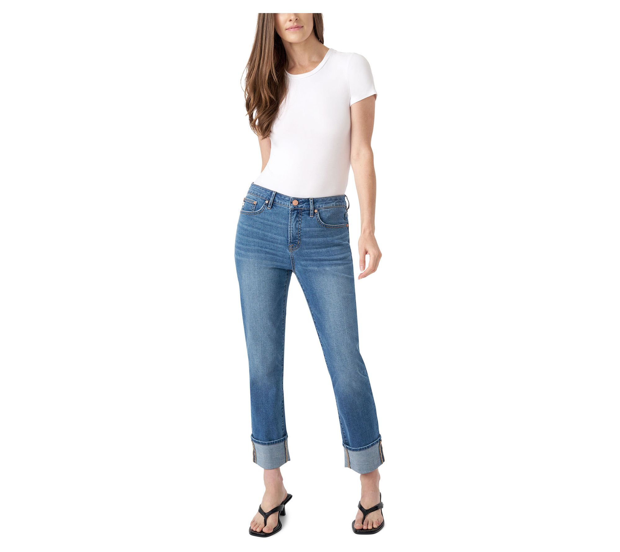 Seven7 Vintage Straight Cuff Jean