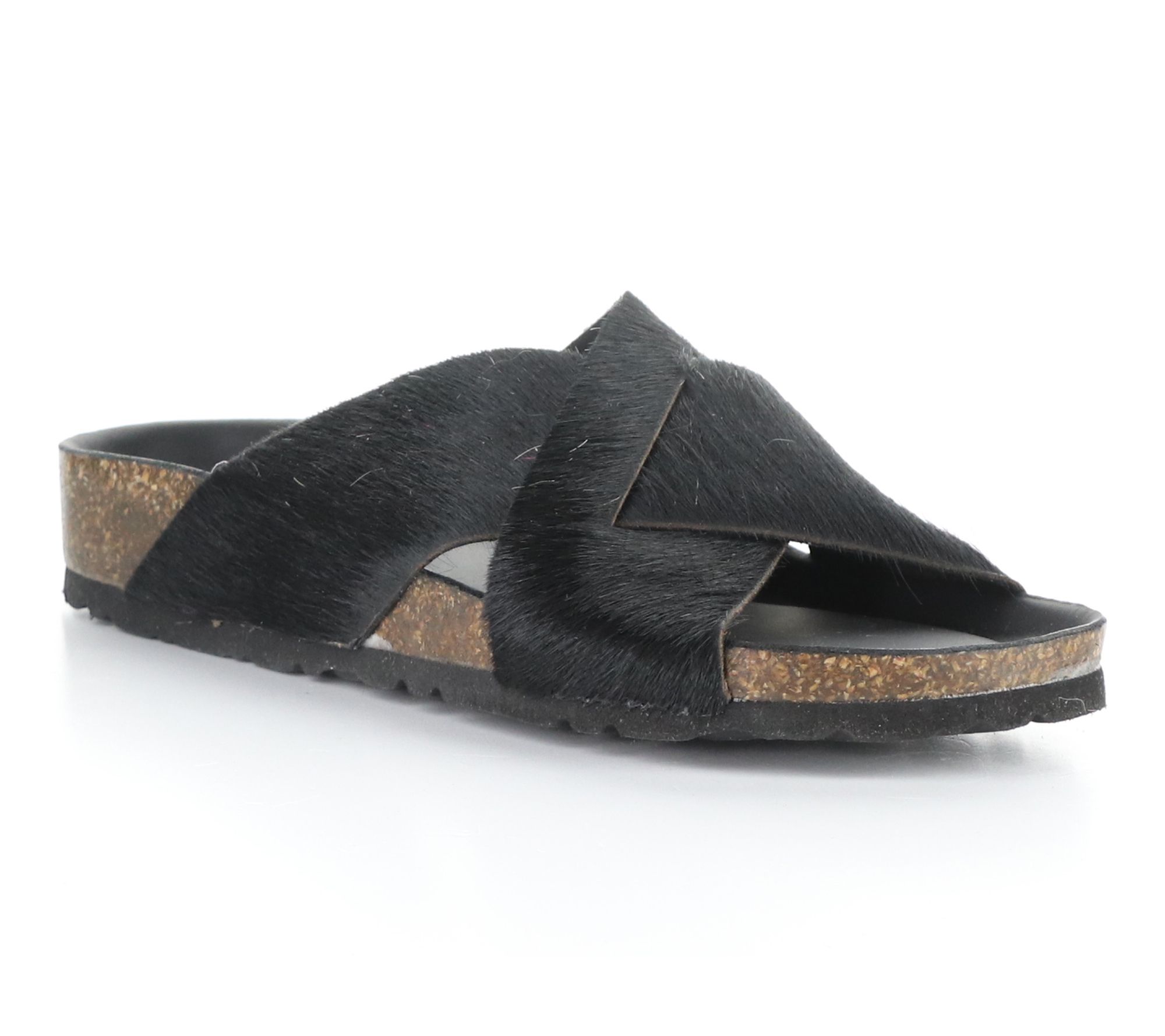Bos. & Co. Pony Slip-On  Sandals  - Suna