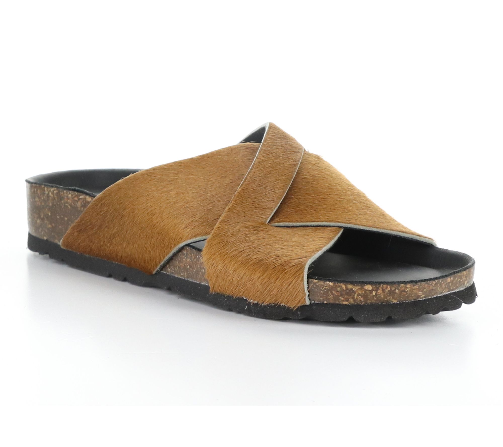 Bos. & Co. Pony Slip-On  Sandals  - Suna