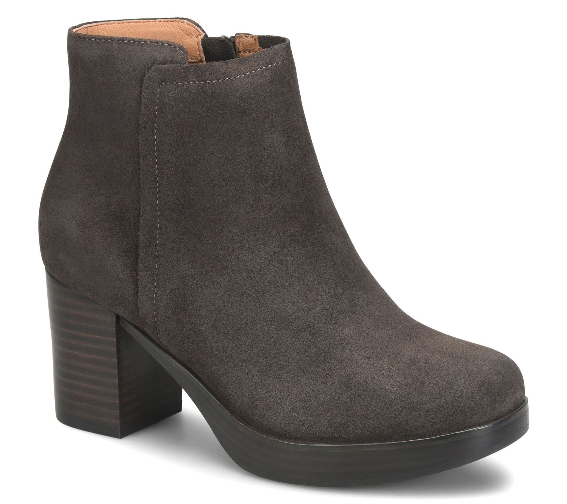 Sofft Platform Leather Boot - Kendall