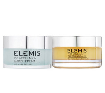 ELEMIS Pro-Collagen Marine Cream & Cleansing Balm 2-Piece Set - A373790