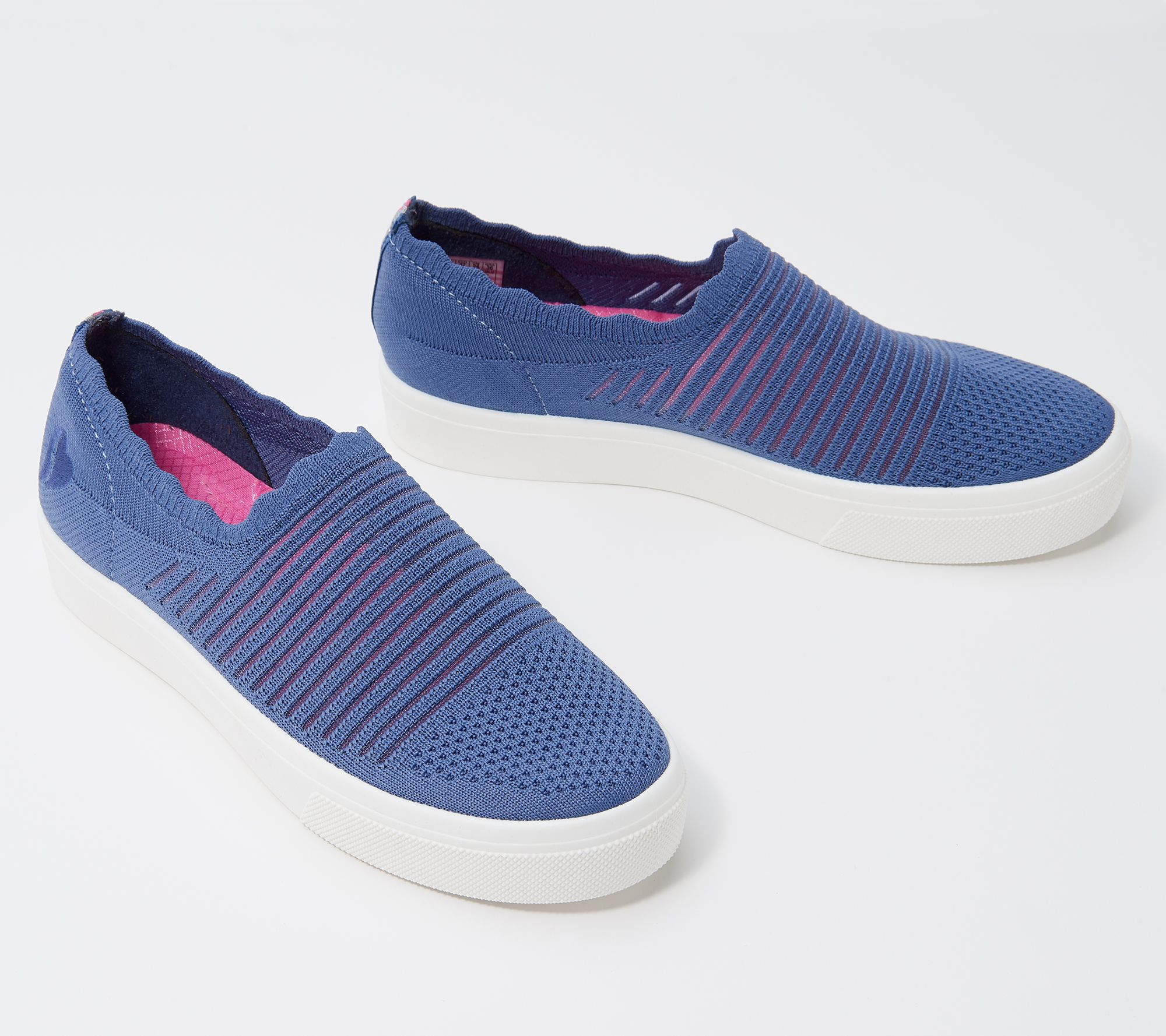 skechers scallop slip on