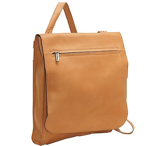 Le Donne Leather Convertible Shoulder Bag/Backpack