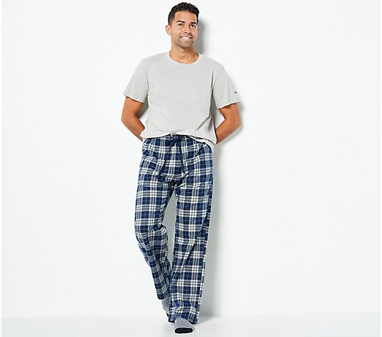Cotton Short Sleeves Round Neck T-Shirts Woven Mens Pyjamas ThreadMills Mens Pyjamas Set Checked Pyjamas for Men