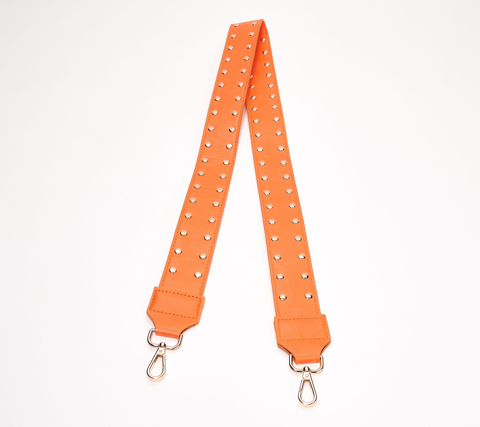 AHDORNED Faux Leather Studded Crossbody Strap