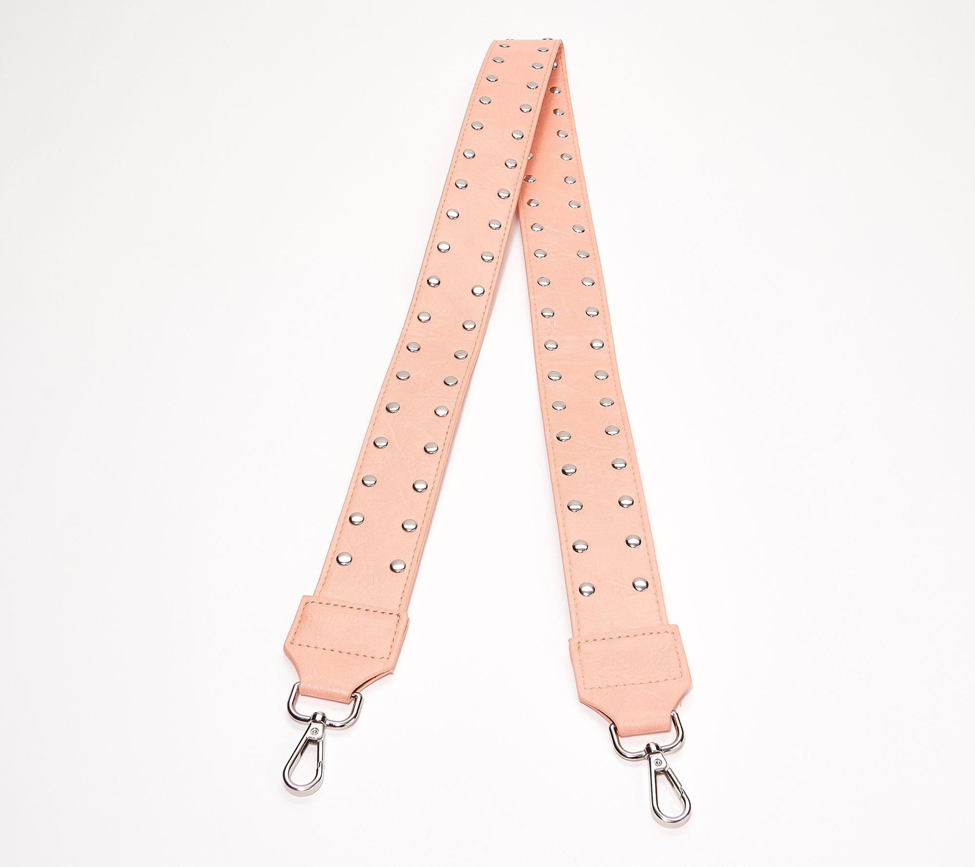 AHDORNED Faux Leather Studded Crossbody Strap