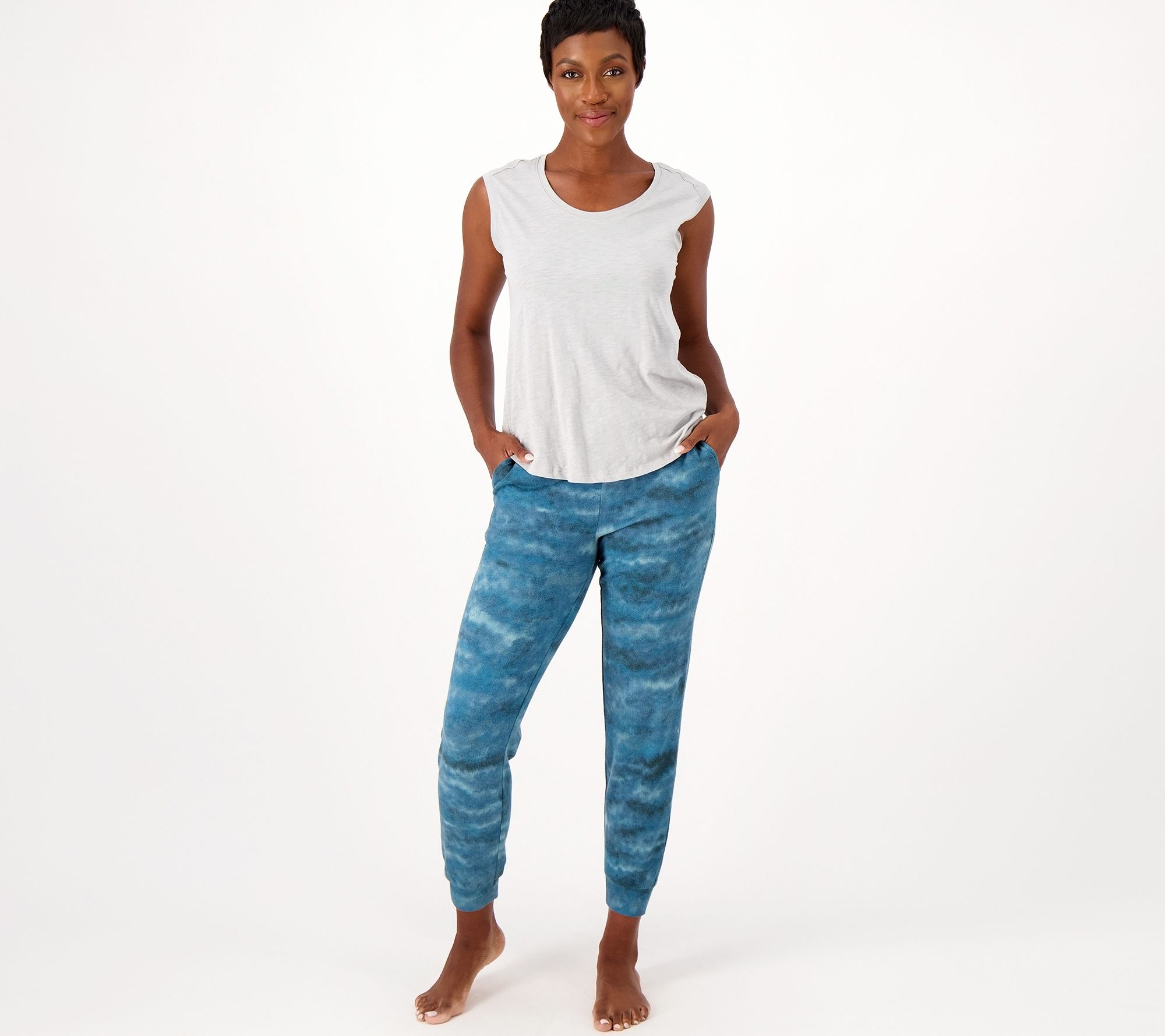 susan graver jogger pants qvc