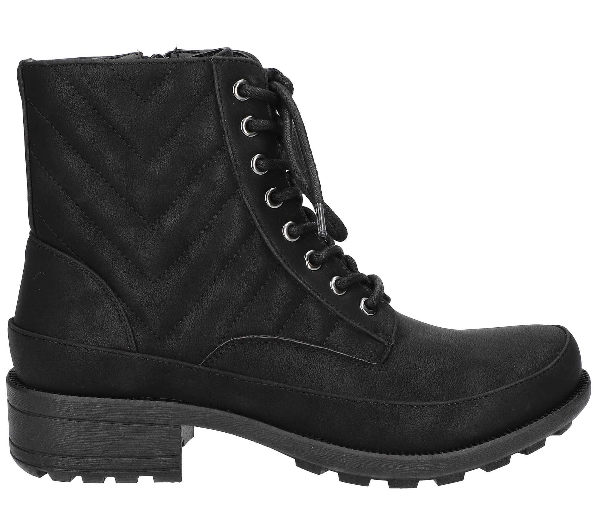 Nine west walan women's best sale combat boots