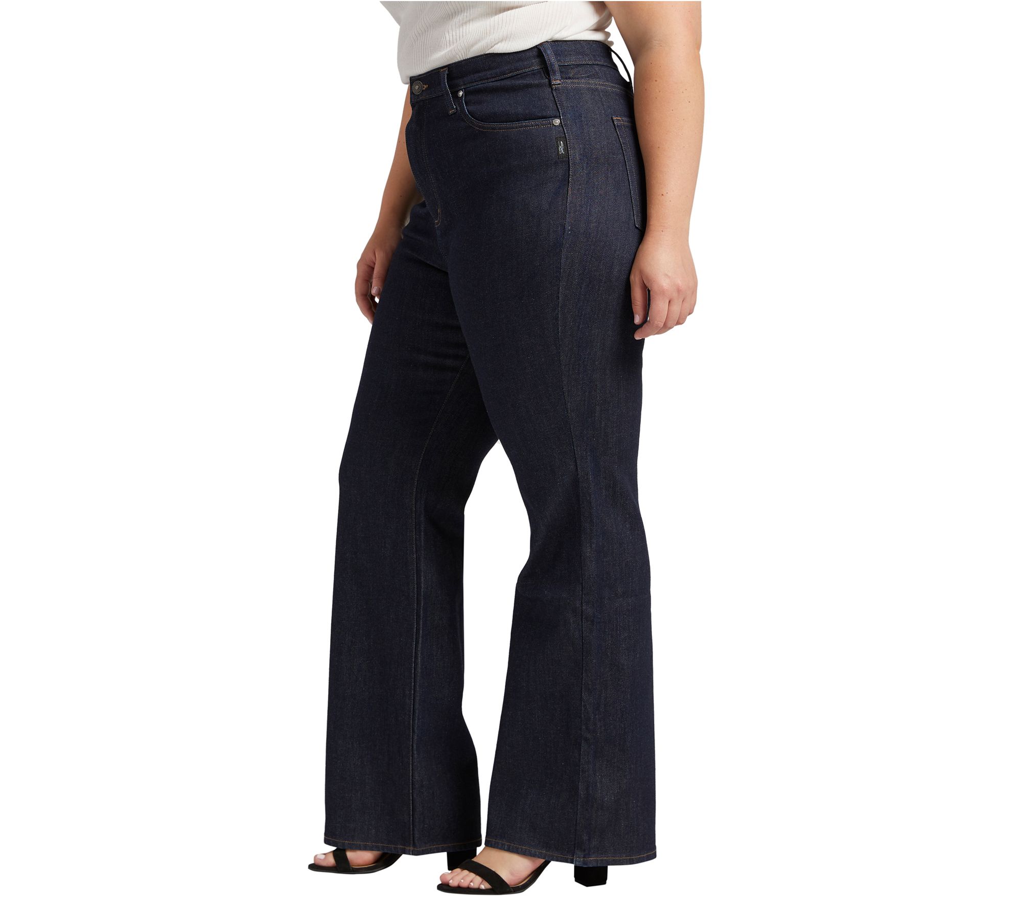 Silver Jeans Co. Plus Size Highly Desirable Trouser Jean - QVC.com
