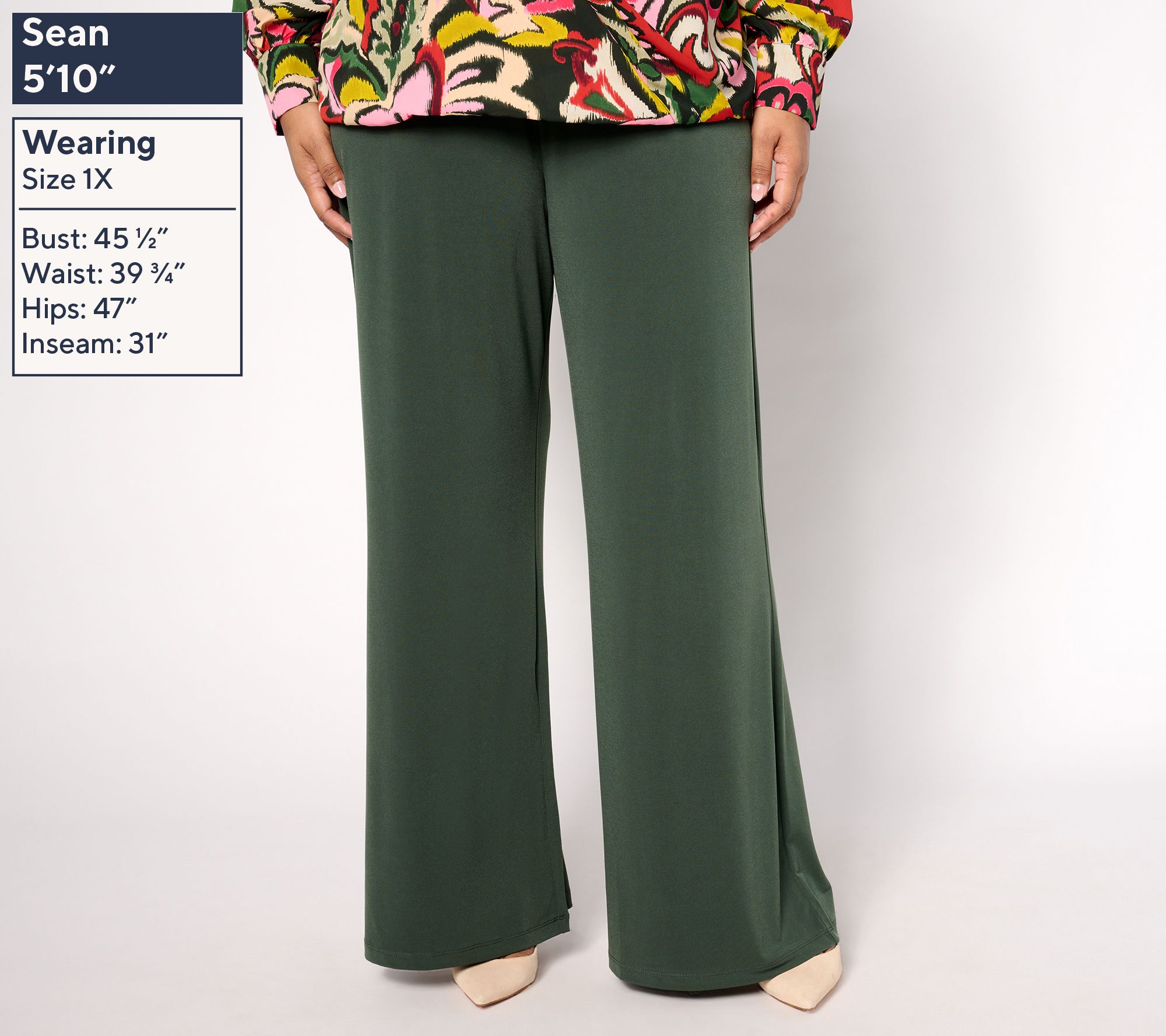 Qvc susan graver wide leg pants best sale