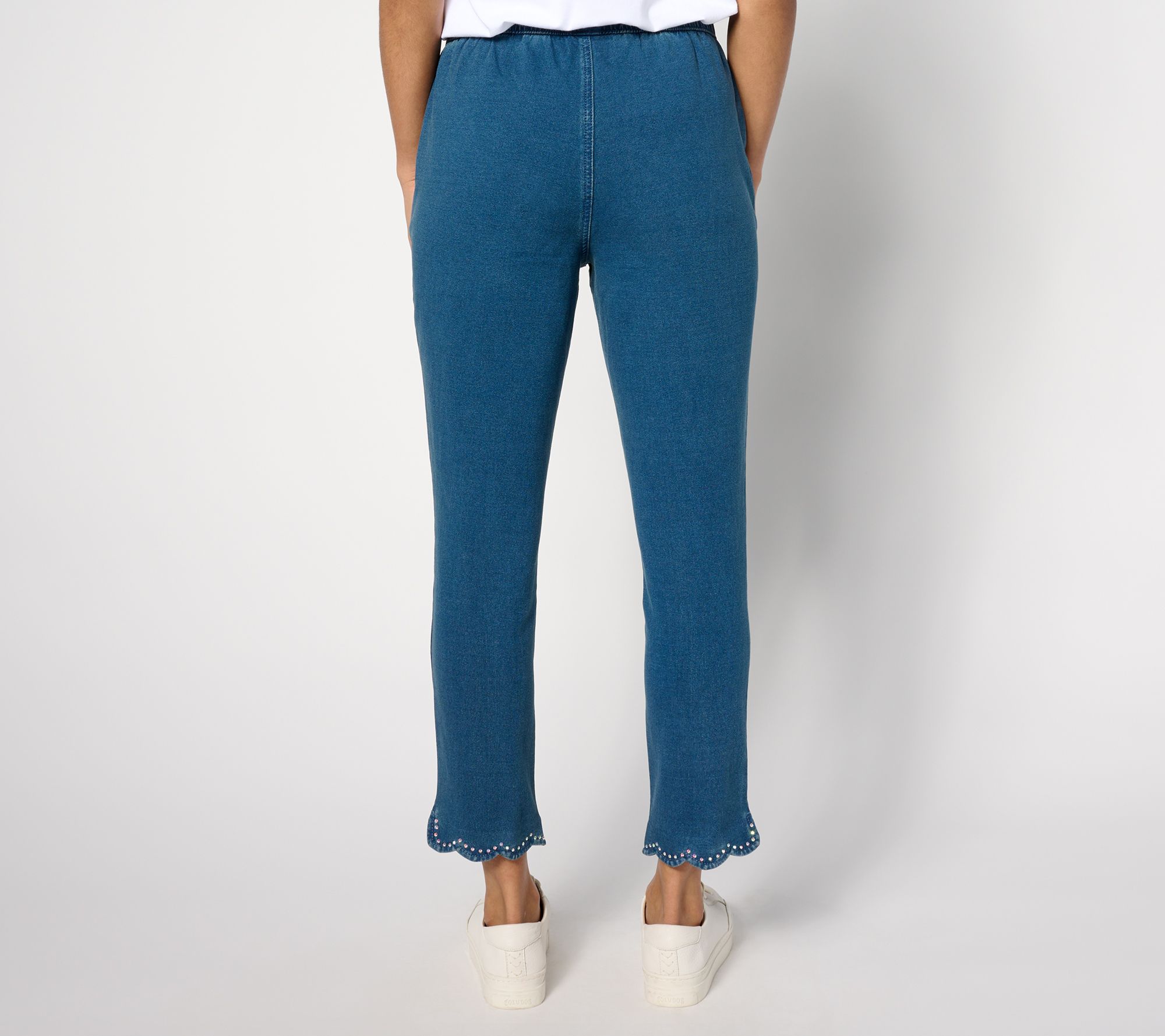 Qvc dream hot sale jeans short