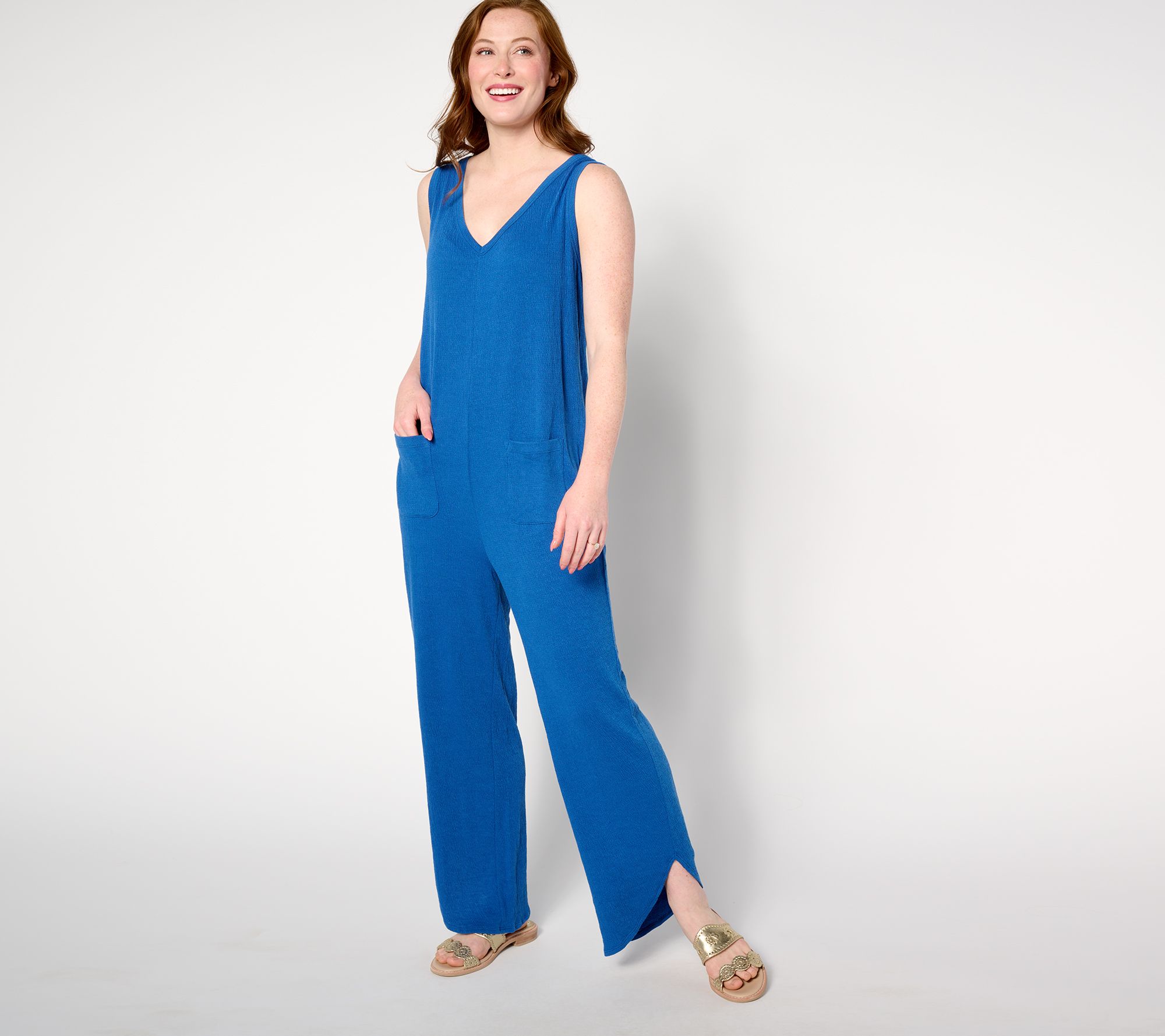 Women s Jumpsuits Rompers Formal Casual Fit QVC