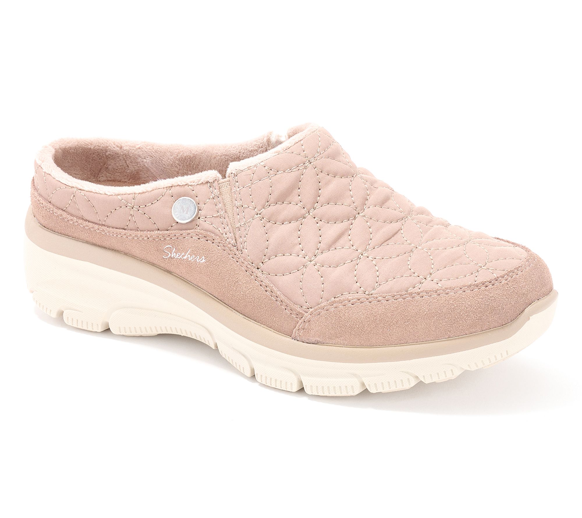 Martha Stewart x Skechers Easy Going Water-Repellent Quilted Clogs