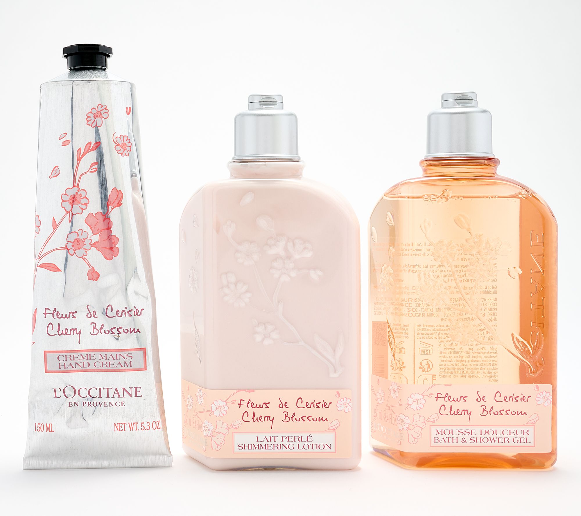 L'Occitane 3pc Cherry Blossom Bath & Body Collection