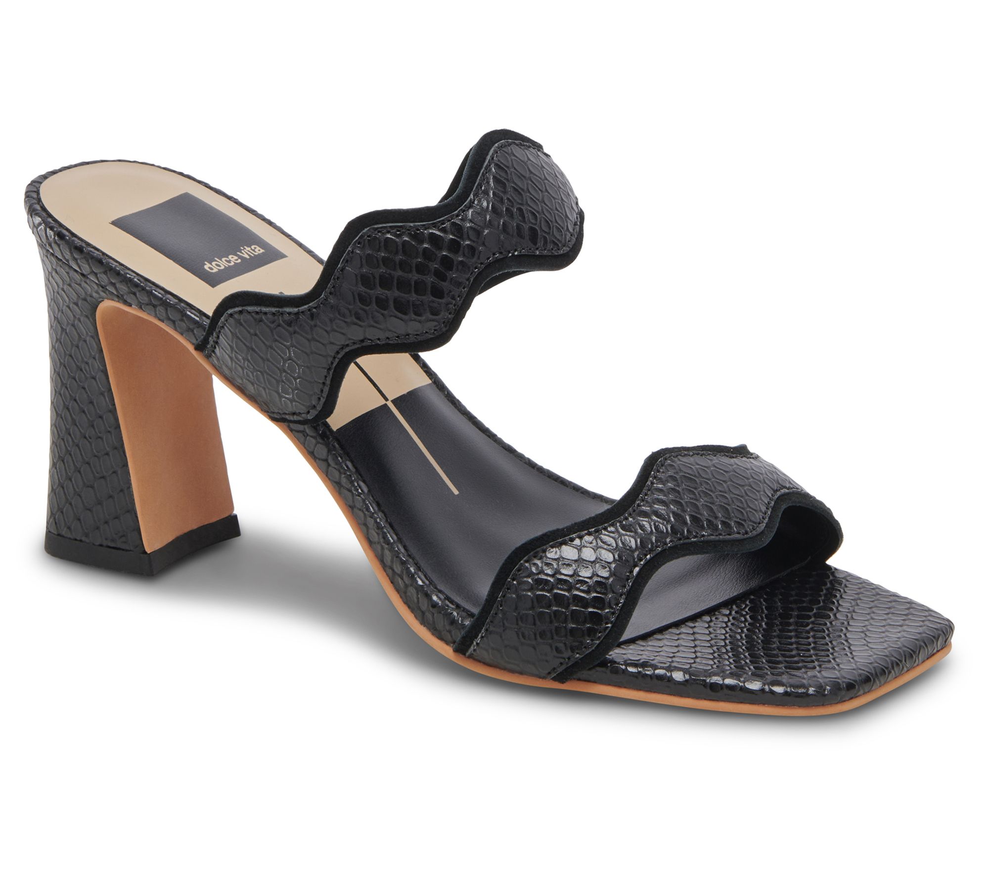 "As Is" Dolce Vita Heeled Mule Sandals - Ilva