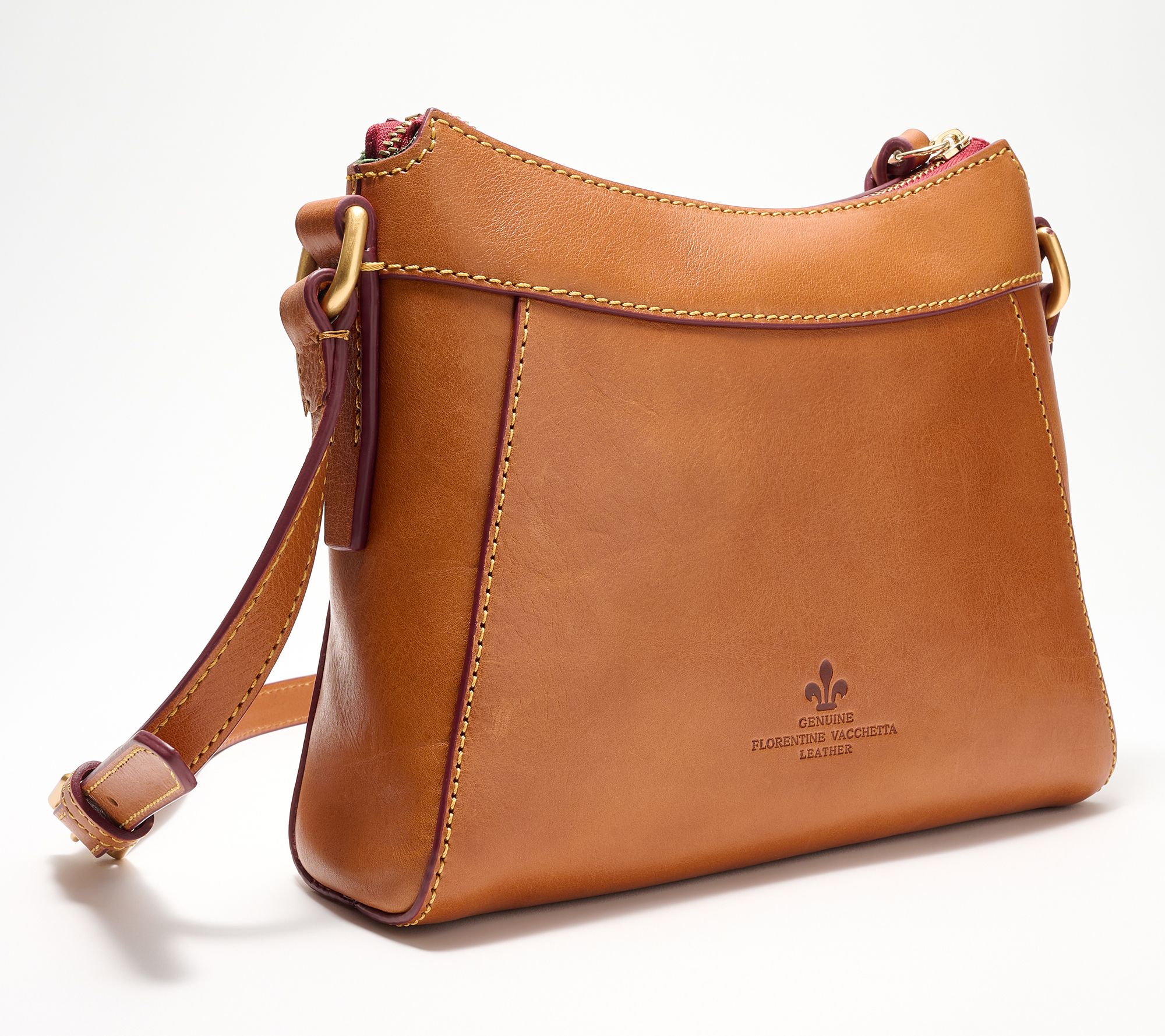 Rooney様 Dooney & Bourke Florentine Leather Small Cassidy Crossbody