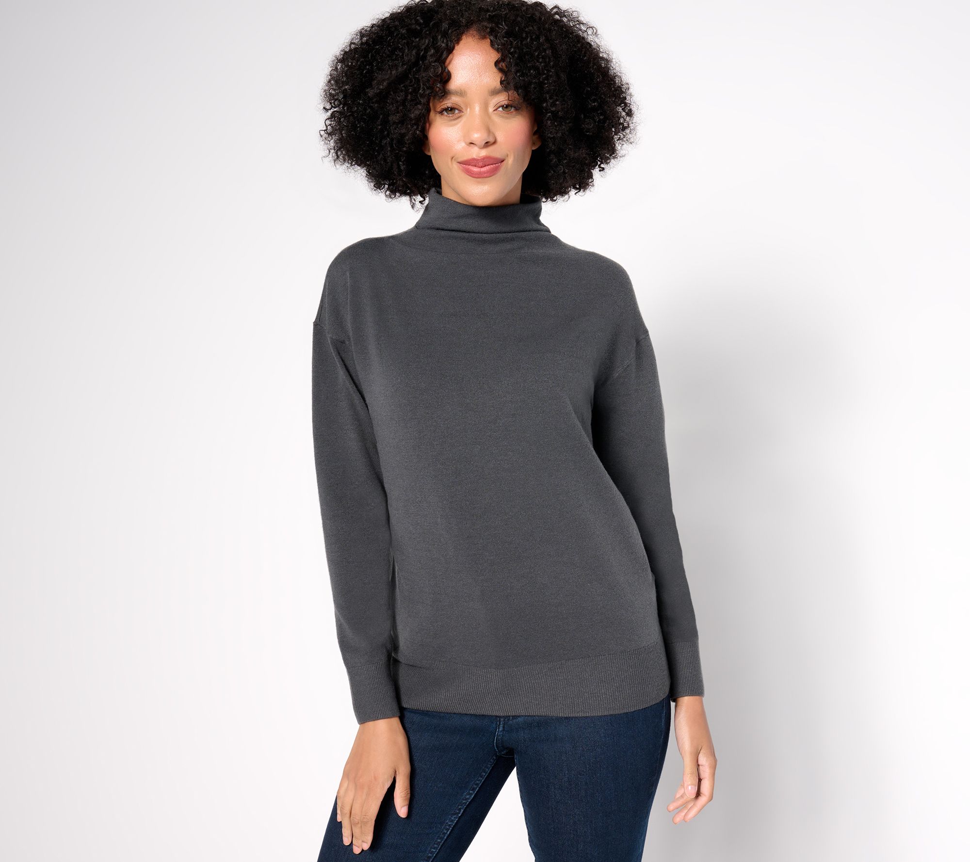 "As Is" BEAUTIFUL by Lawrence Zarian Cowl Neck Sweater