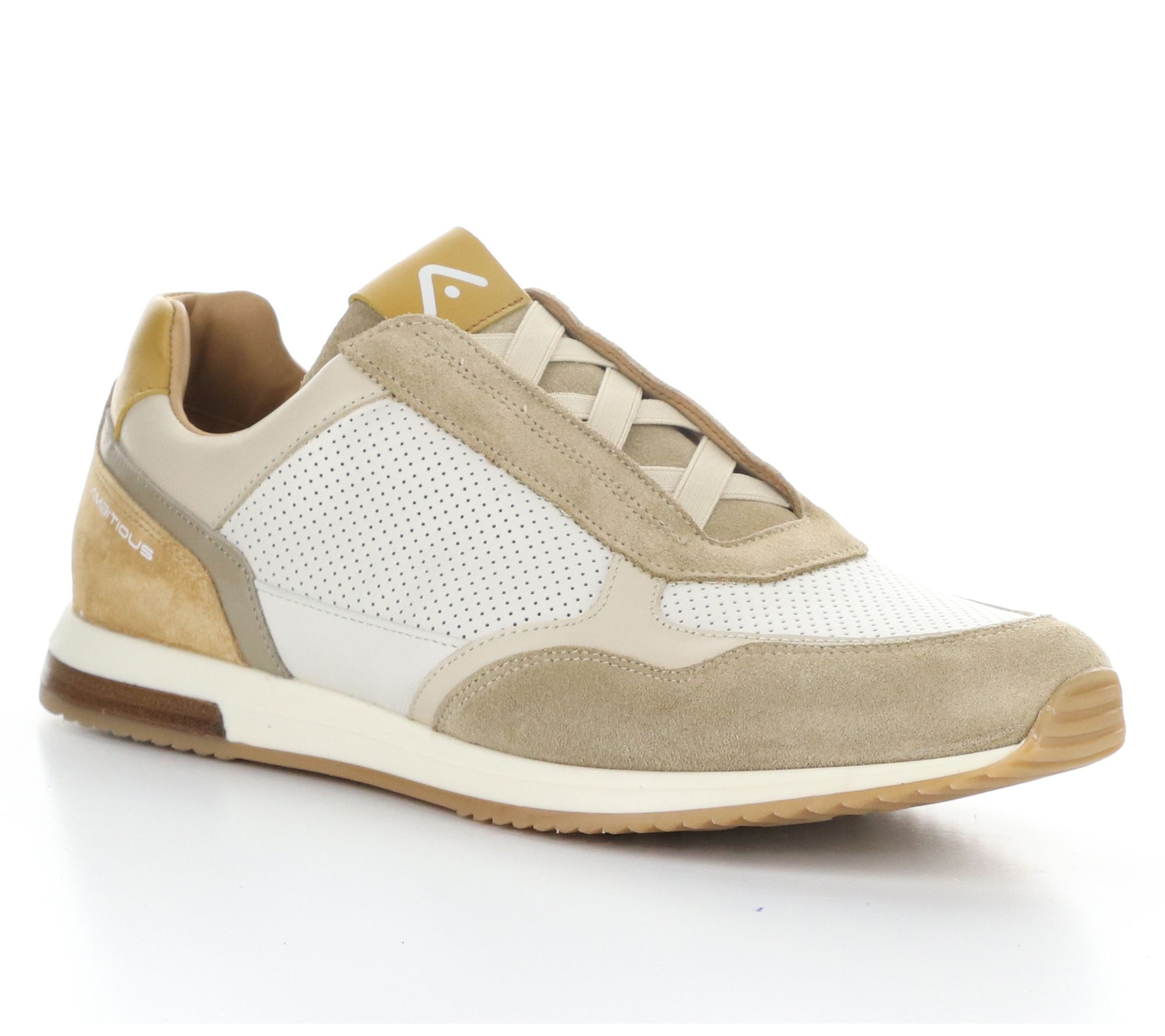 Ambitious Suede/Leather Pull-On  Shoe  - 13956