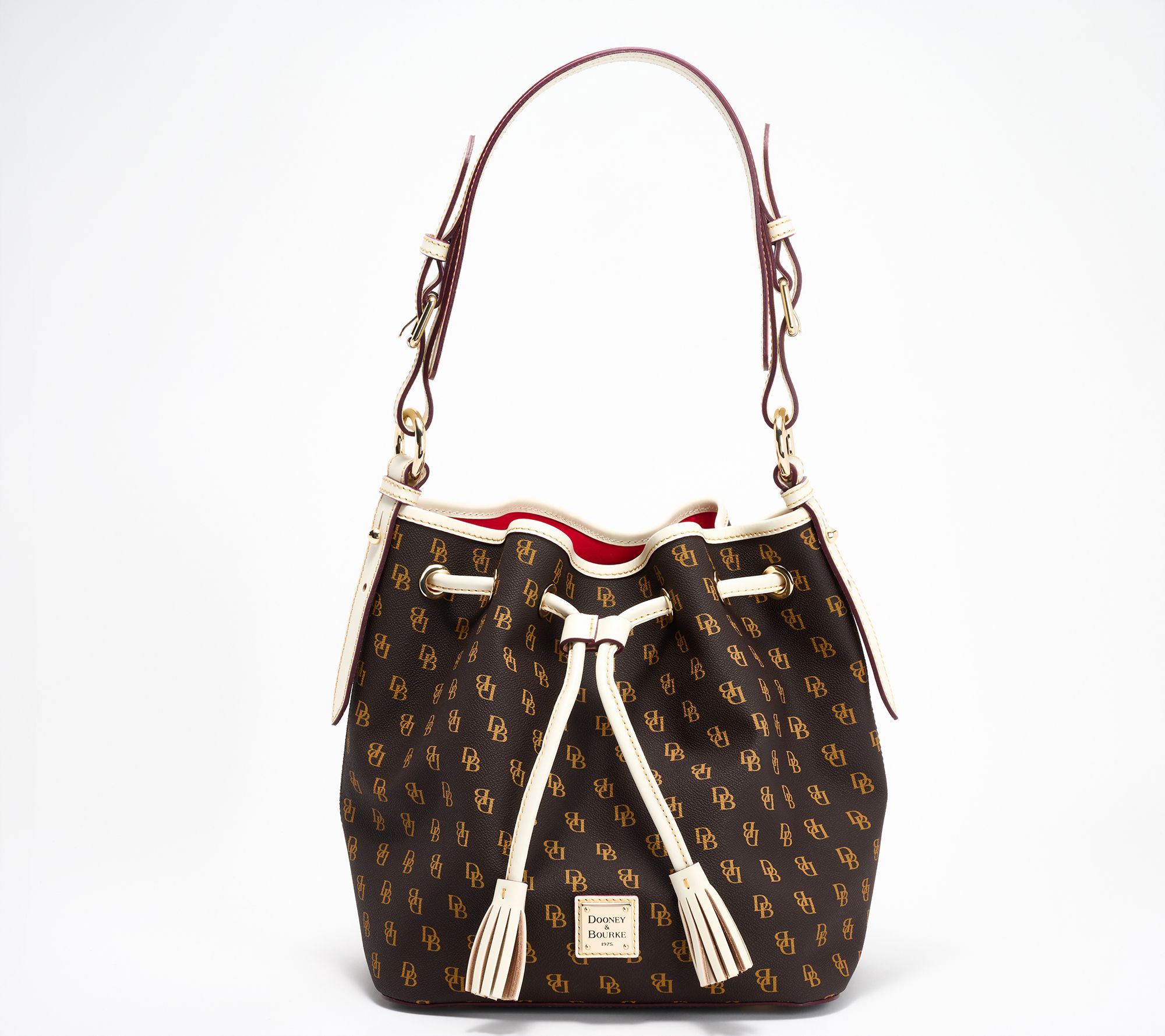 Dooney & Bourke Gretta Drawstring with Colored Trim