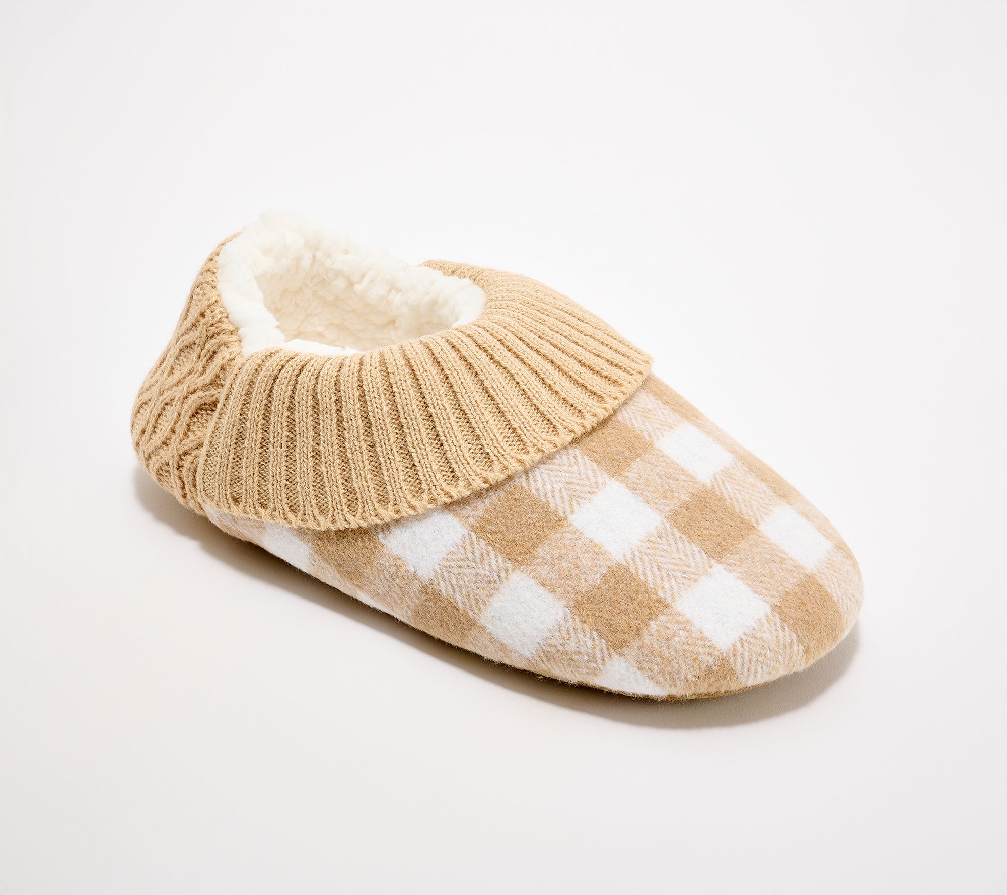 MUK LUKS Step-In Soft Sole Flannel Slipper