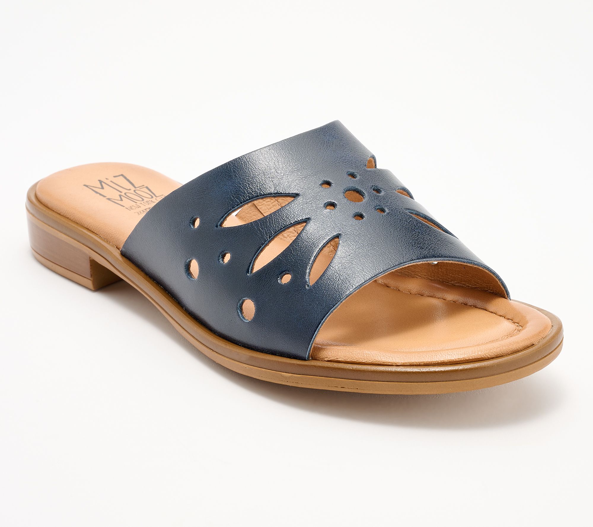 "As Is" Miz Mooz Leather Slide Sandals- Sonnie