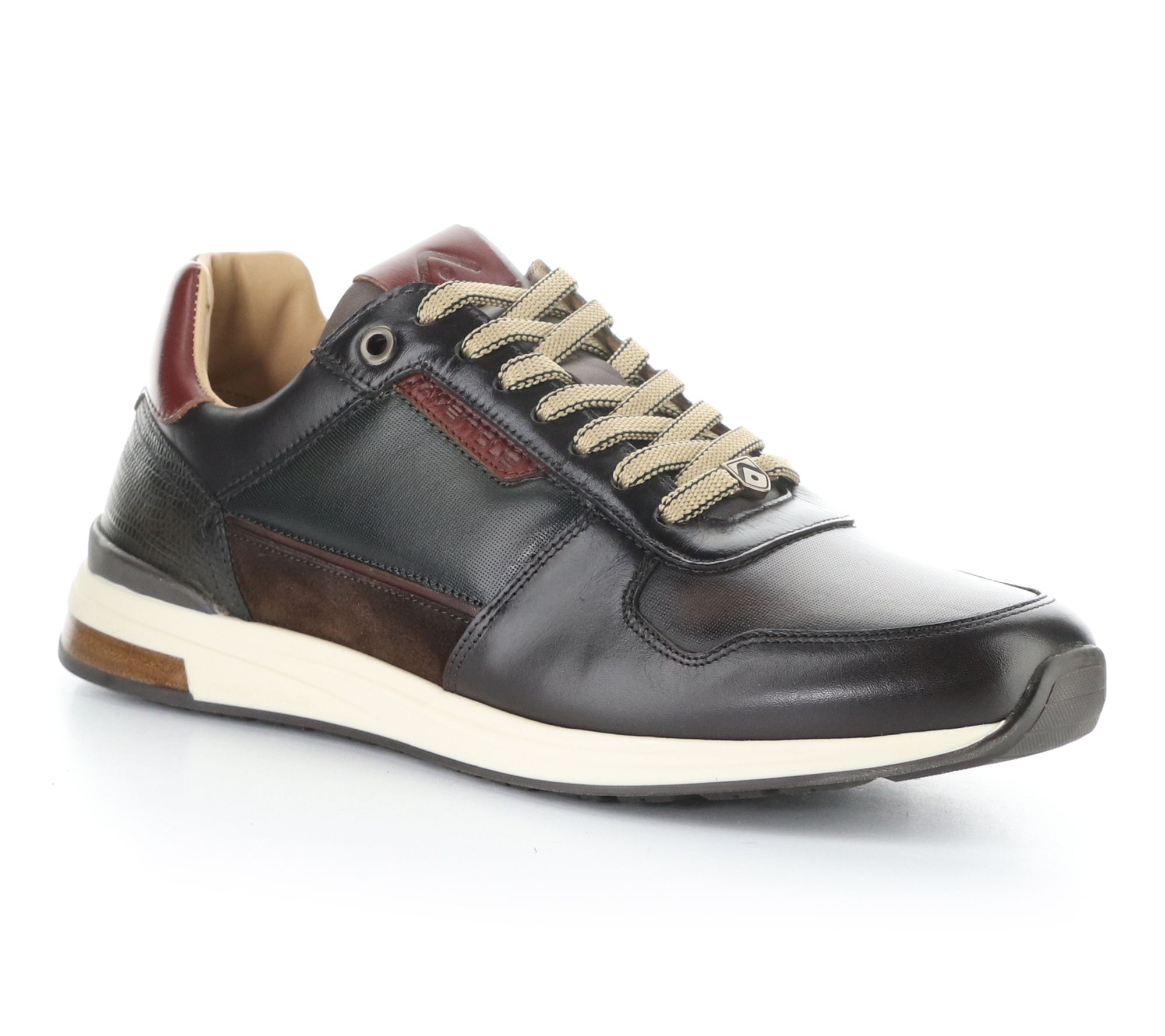 Ambitious Leather Lace Up Sneaker  - 14021A