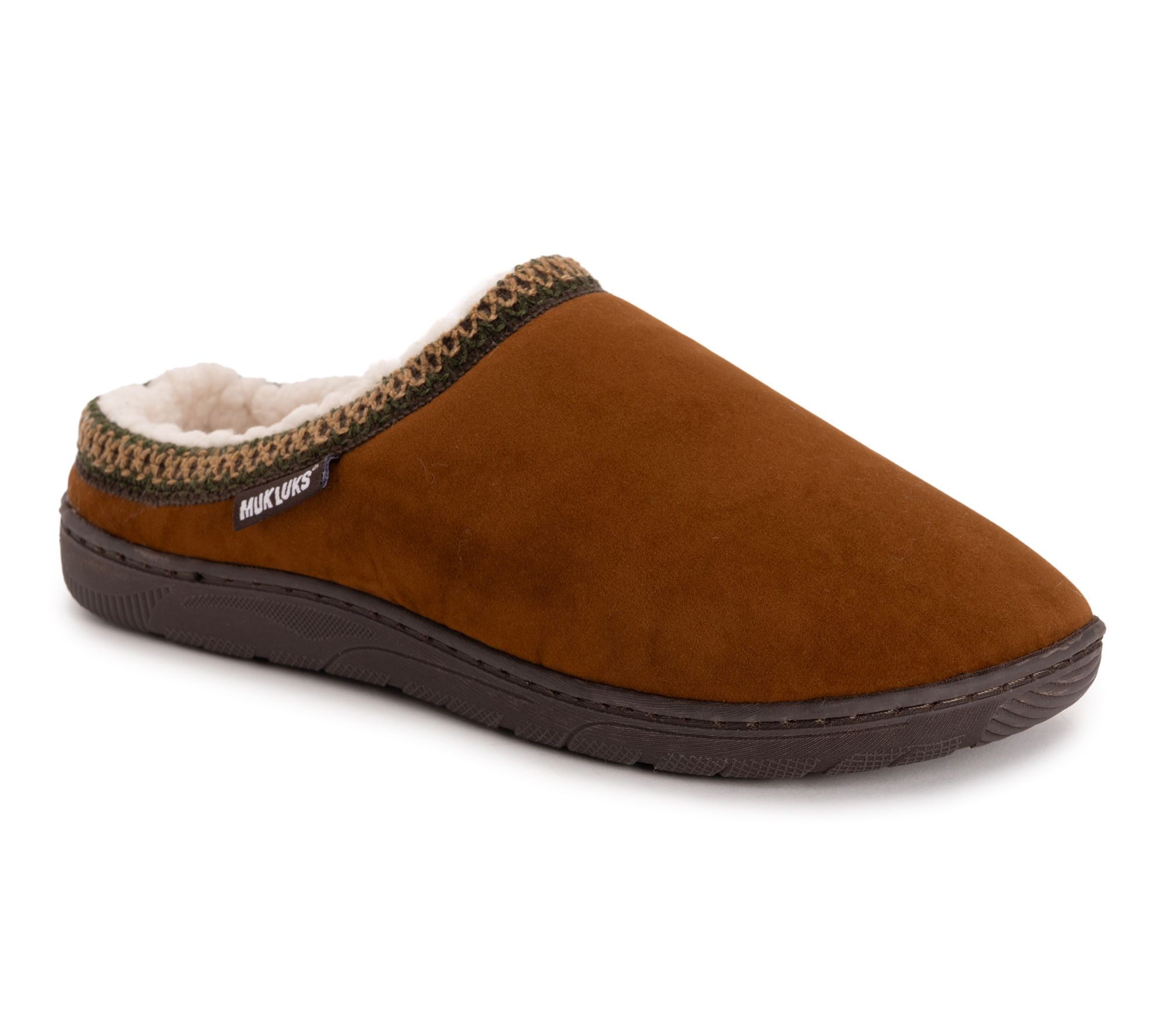 MUK LUKS Men's Gabriel Leo Clog Slipper