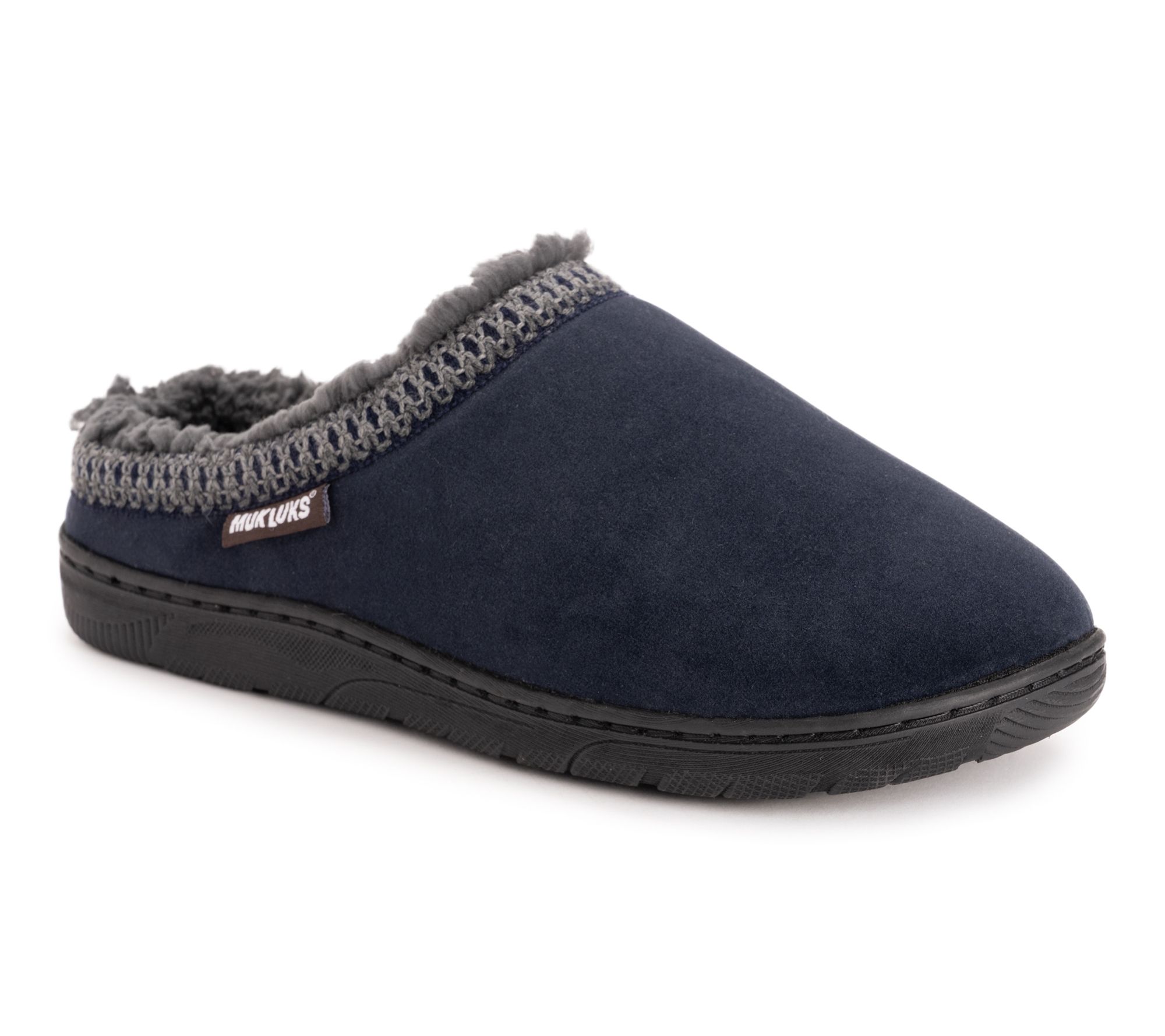 MUK LUKS Men's Gabriel Leo Clog Slipper