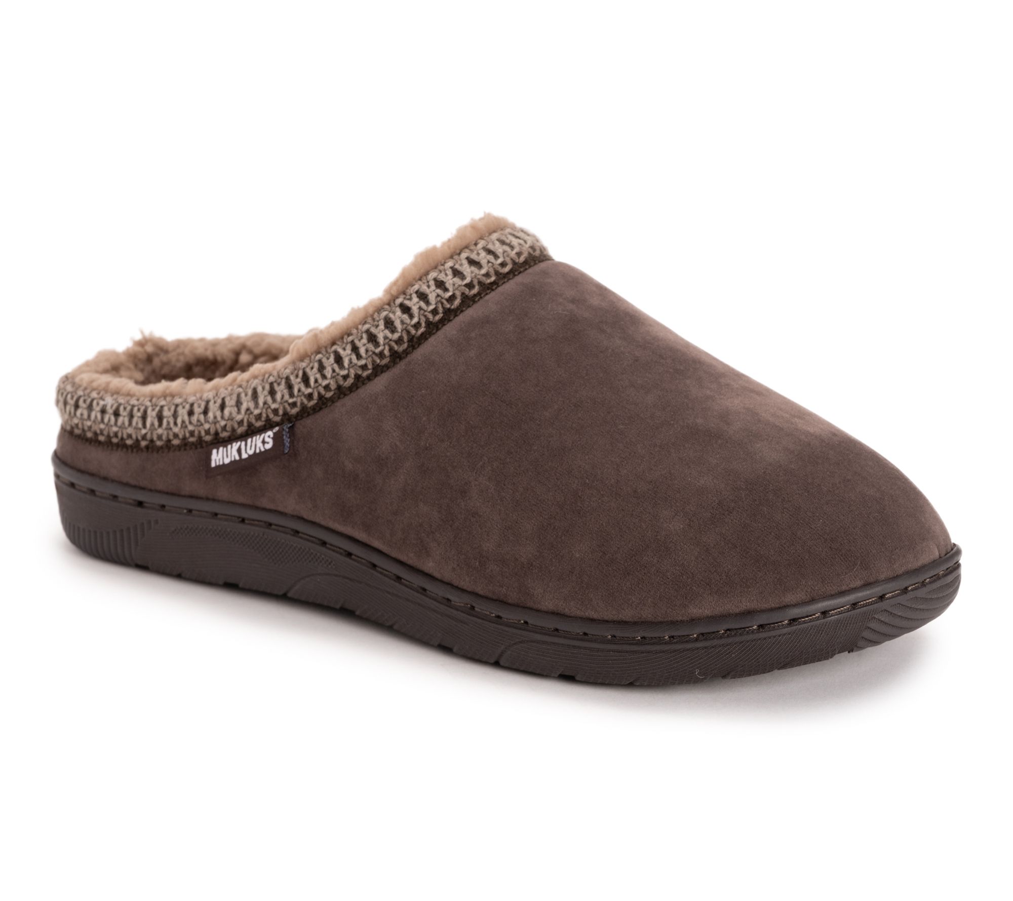 MUK LUKS Men's Gabriel Leo Clog Slipper