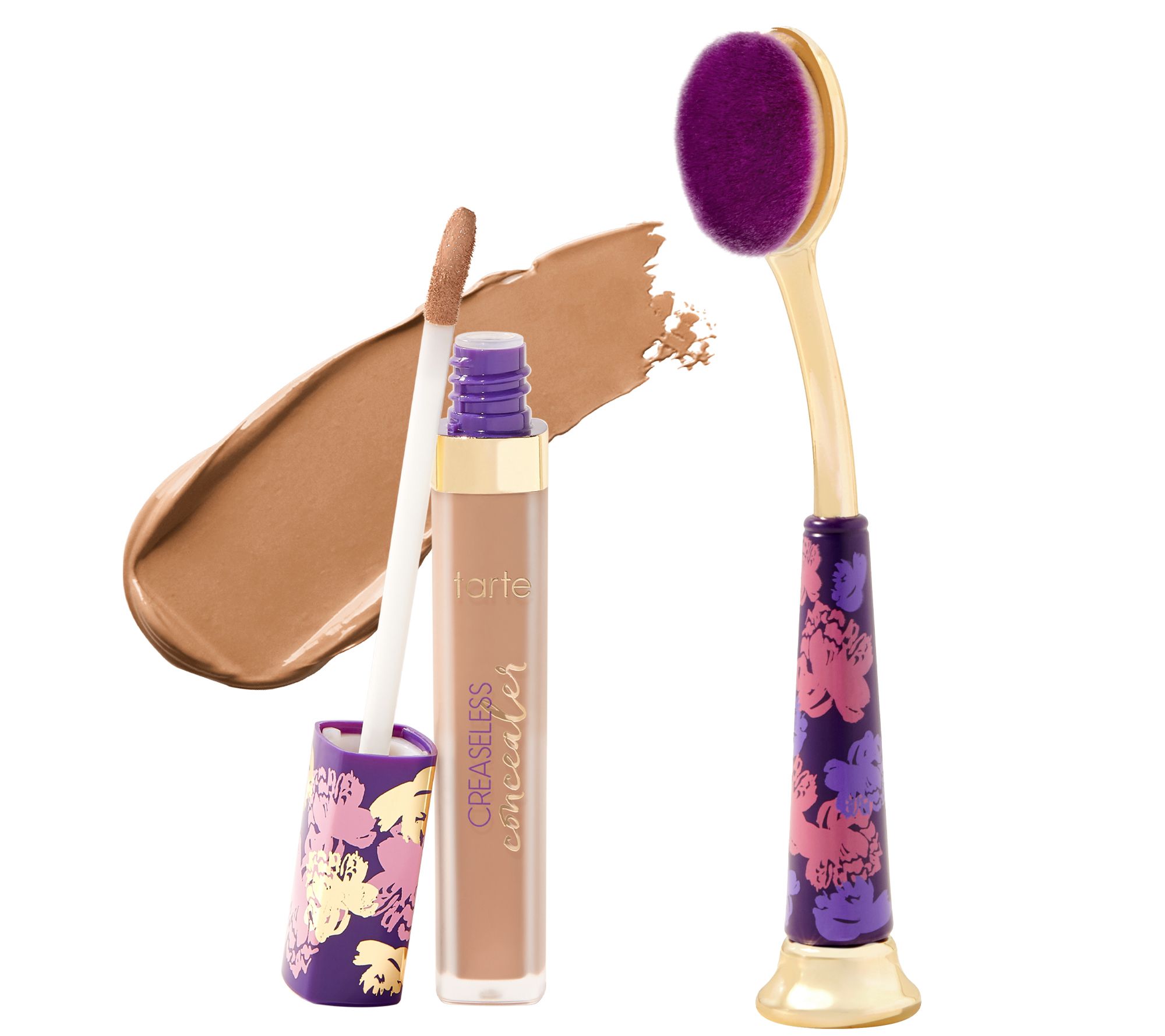 tarte maracuja creaseless full coverage concealer & brush